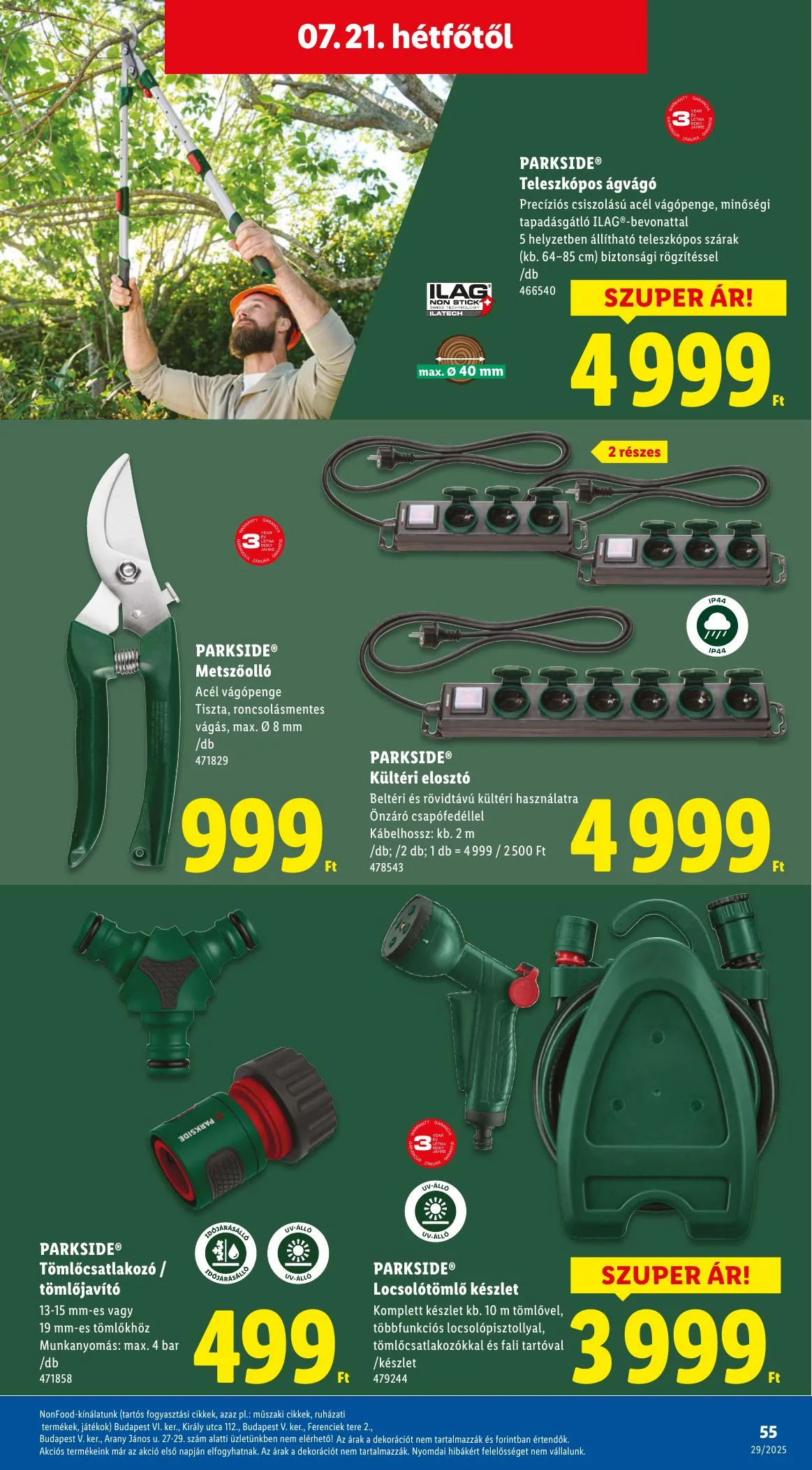 Lidl akciós újság 07.17–07.23 – 55. oldal