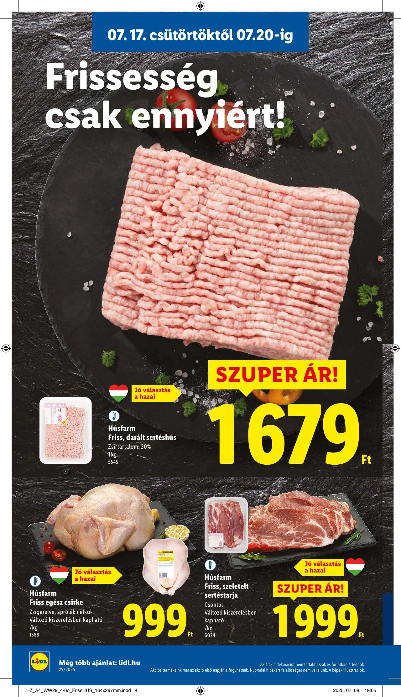 Lidl akciós újság 07.17–07.23 – 6. oldal