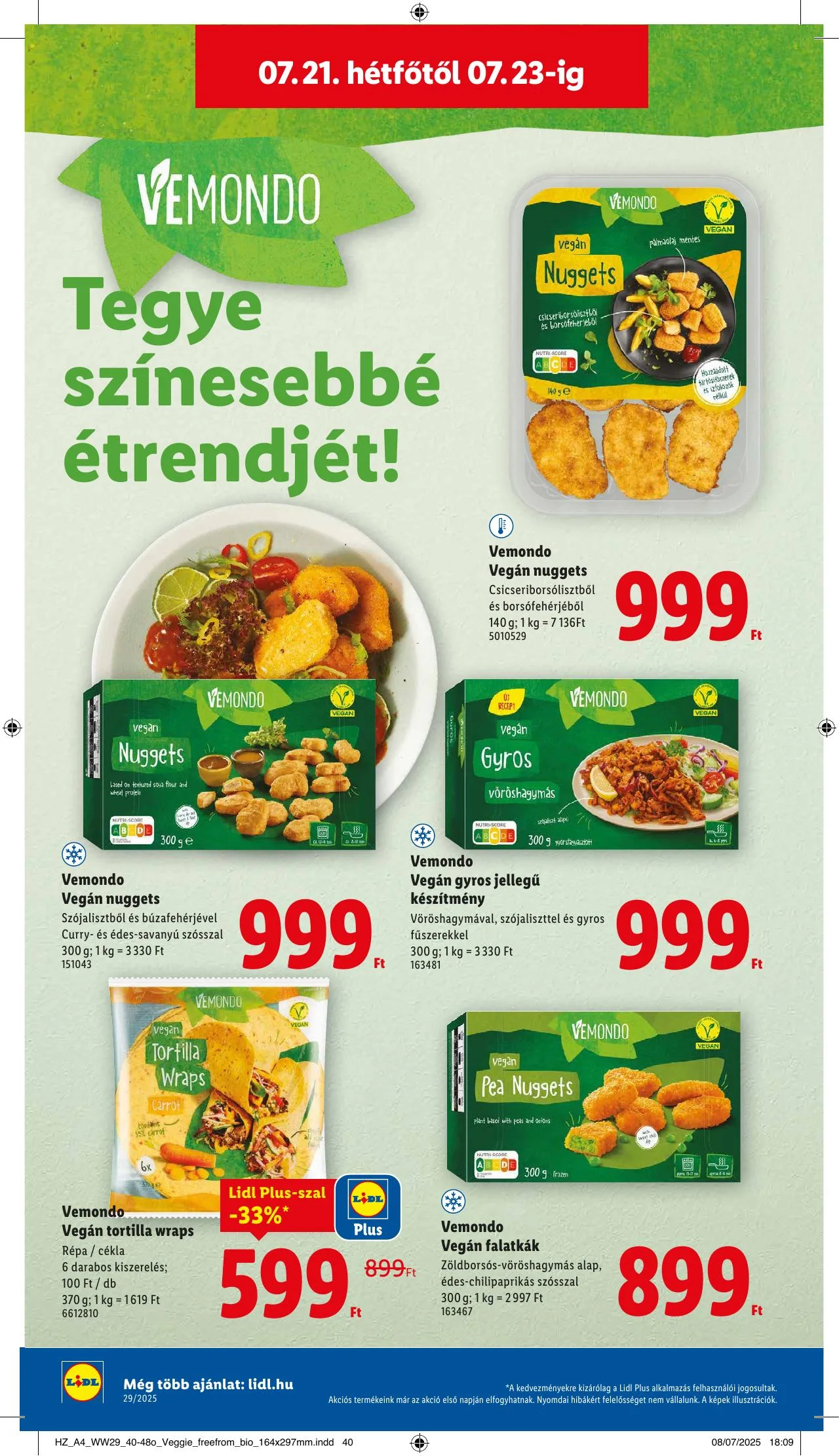 Lidl akciós újság 07.17–07.23 – 62. oldal