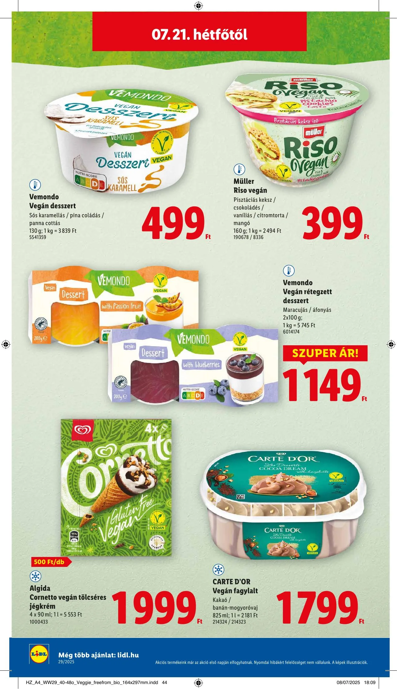 Lidl akciós újság 07.17–07.23 – 66. oldal