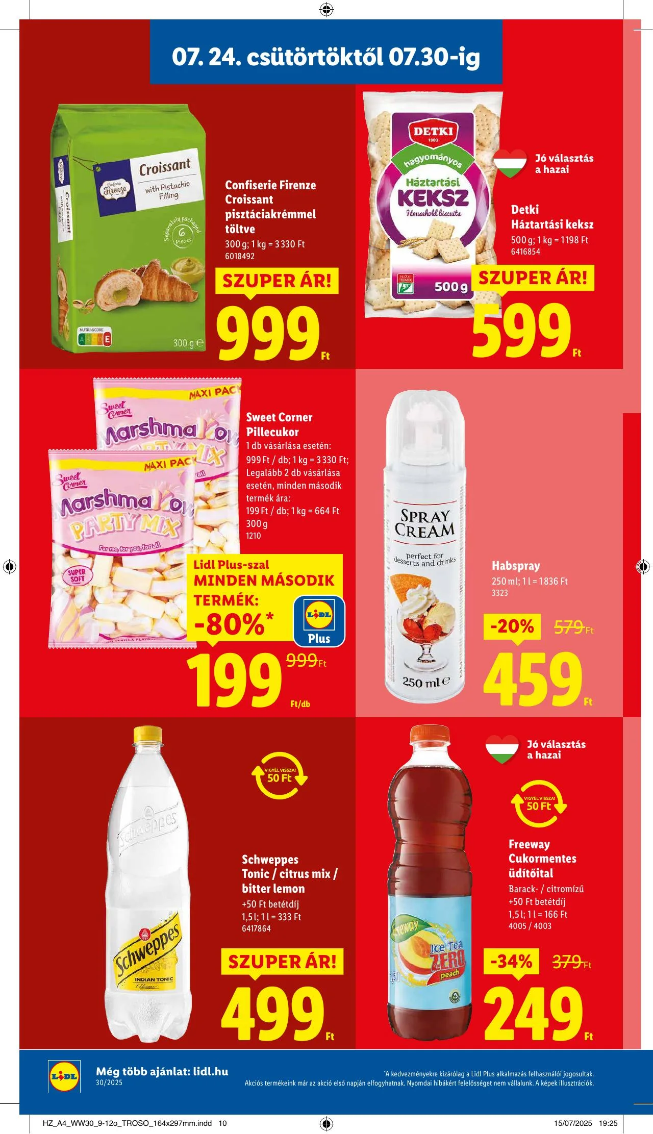 Lidl akciós újság 07.24–07.30 – 12. oldal