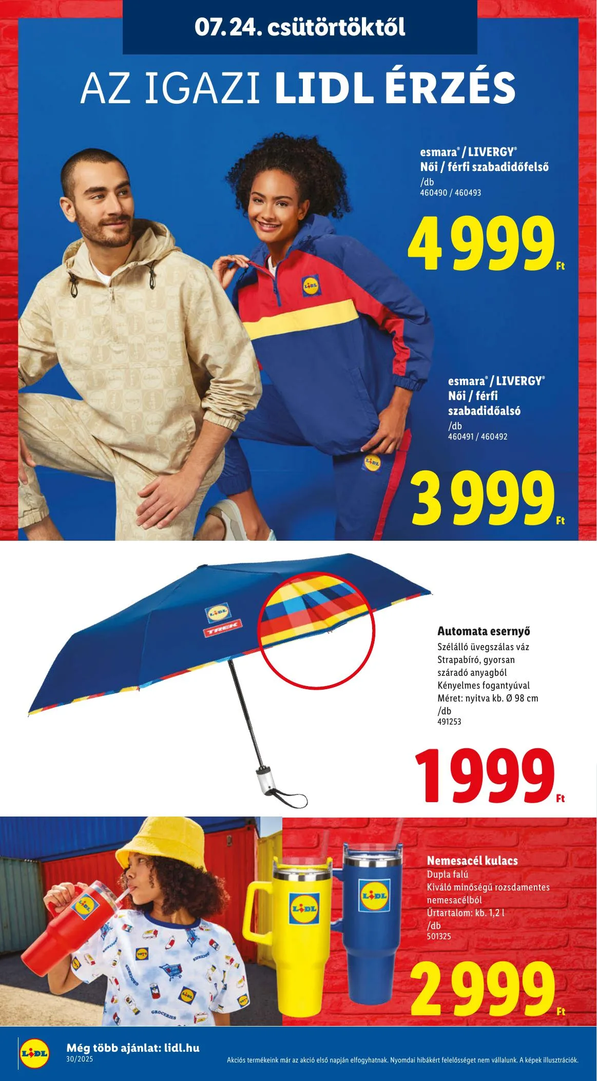 Lidl akciós újság 07.24–07.30 – 18. oldal