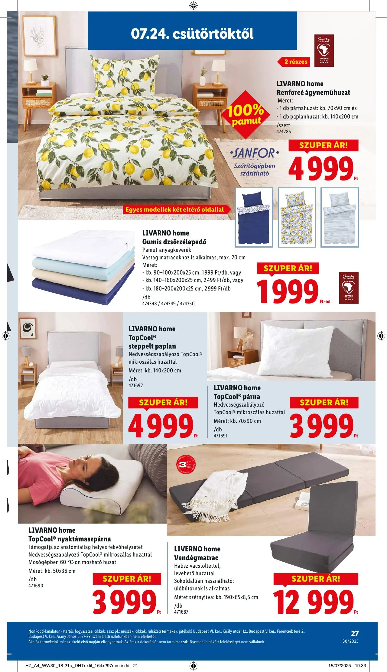 Lidl akciós újság 07.24–07.30 – 27. oldal