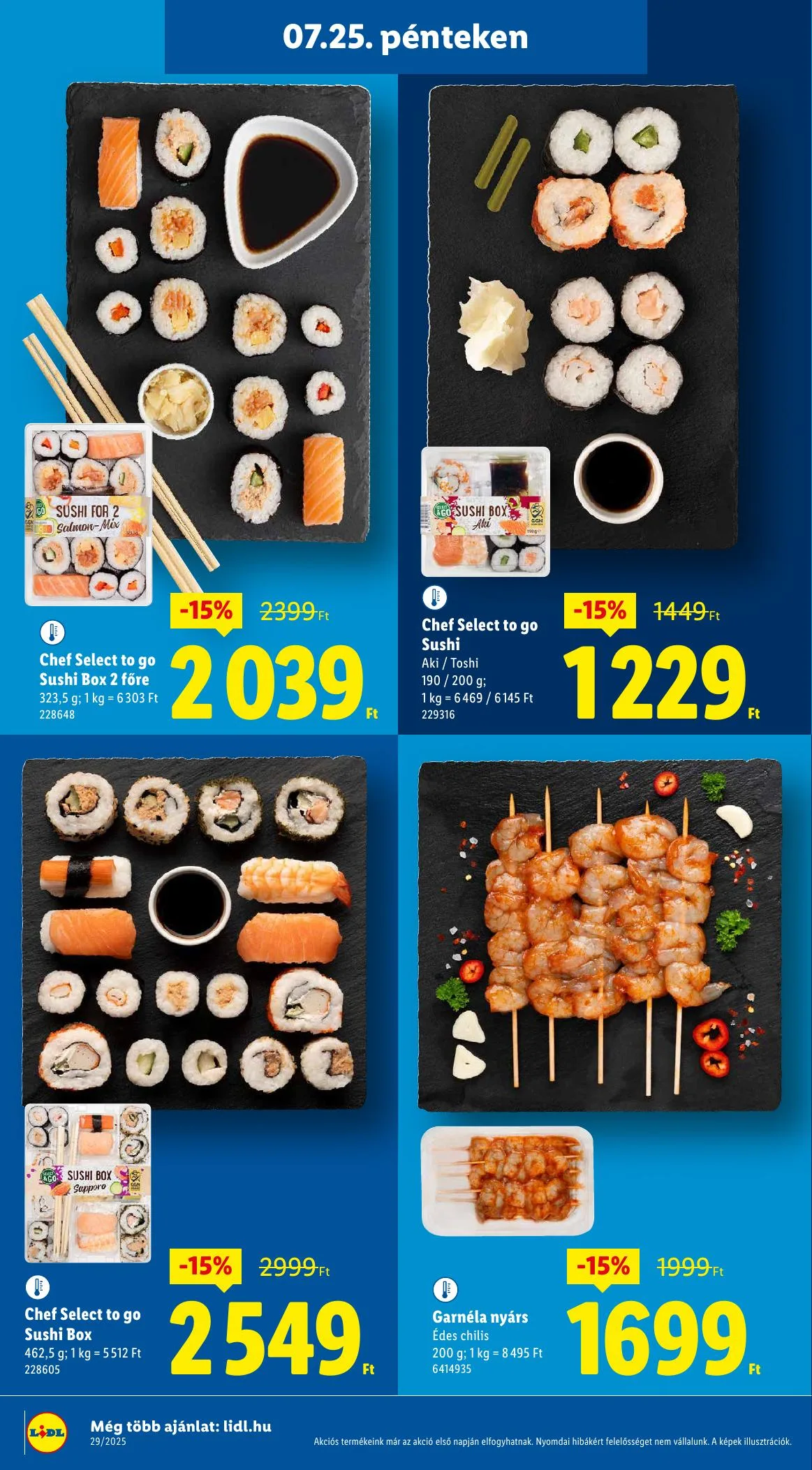 Lidl akciós újság 07.24–07.30 – 30. oldal