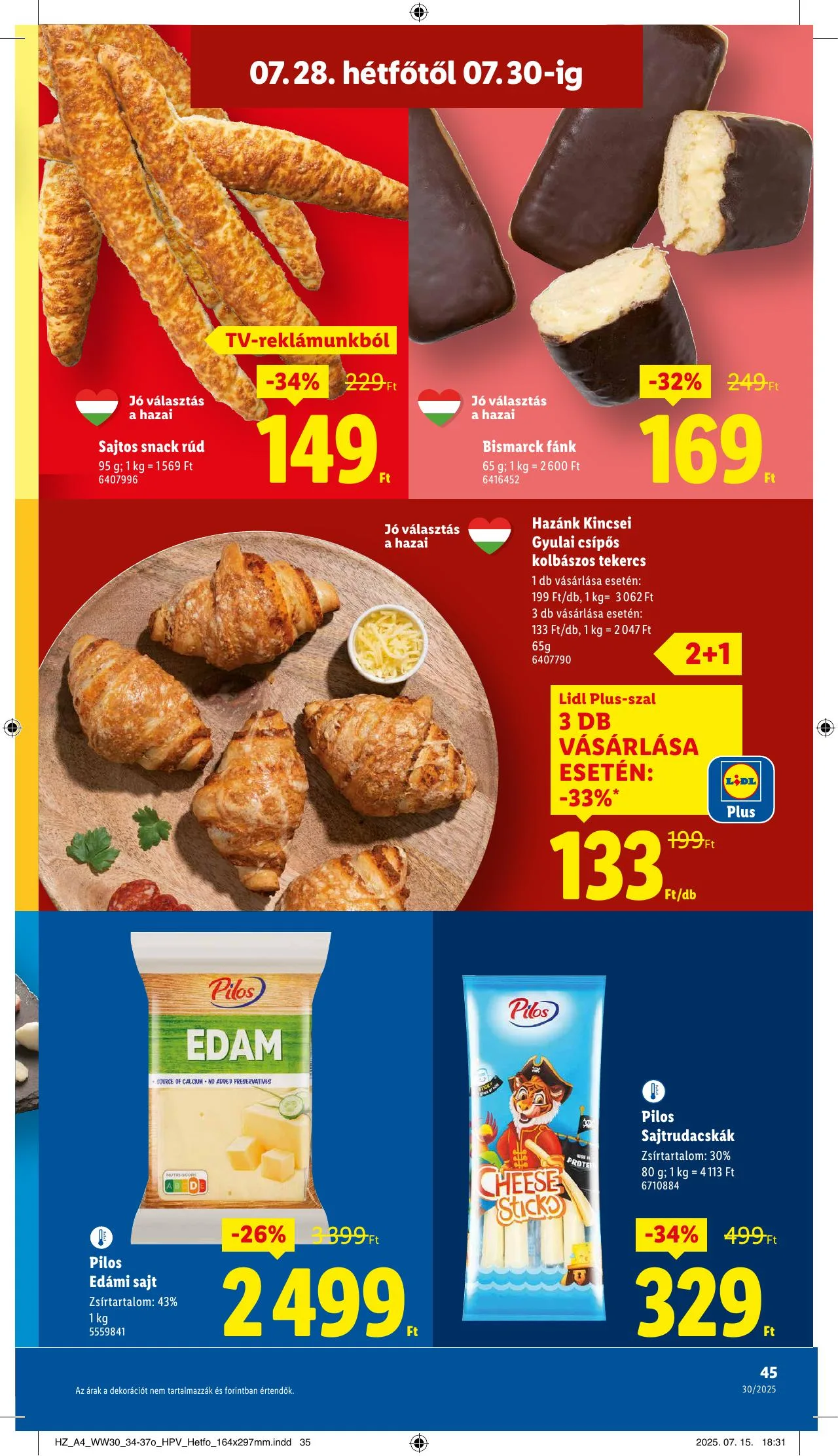 Lidl akciós újság 07.24–07.30 – 45. oldal