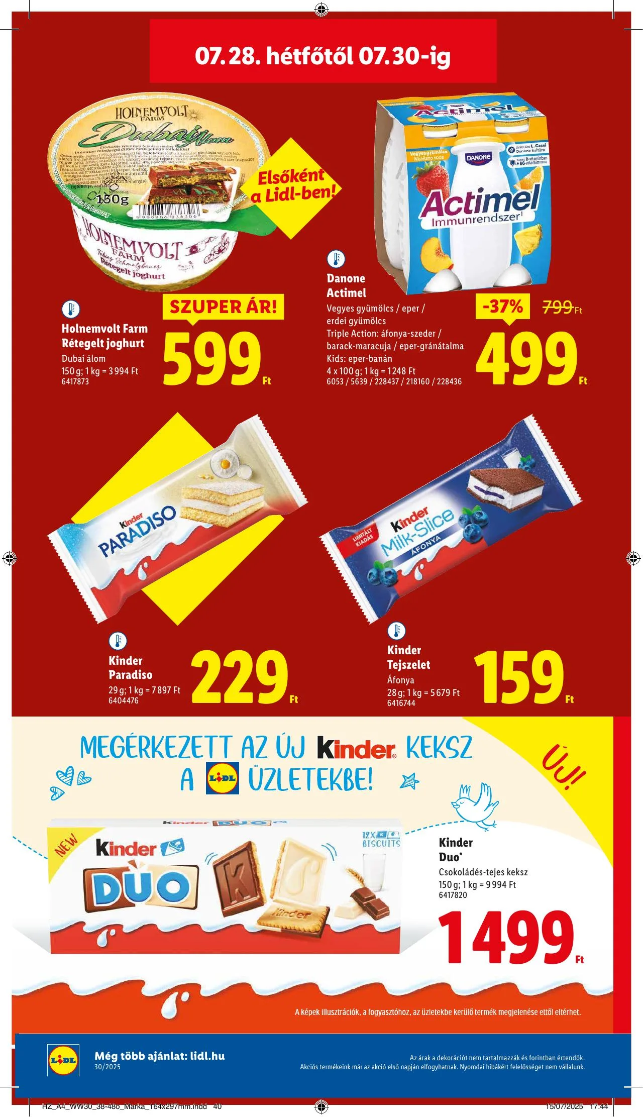 Lidl akciós újság 07.24–07.30 – 50. oldal
