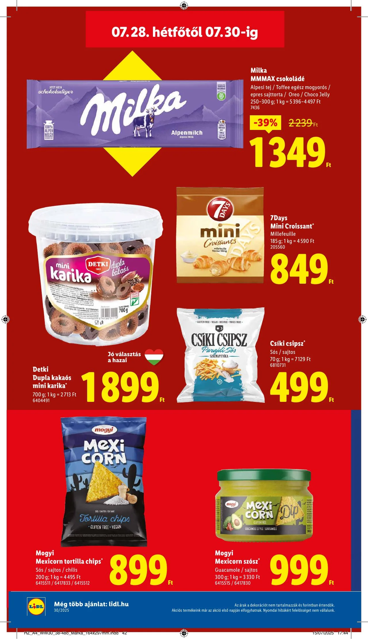 Lidl akciós újság 07.24–07.30 – 52. oldal