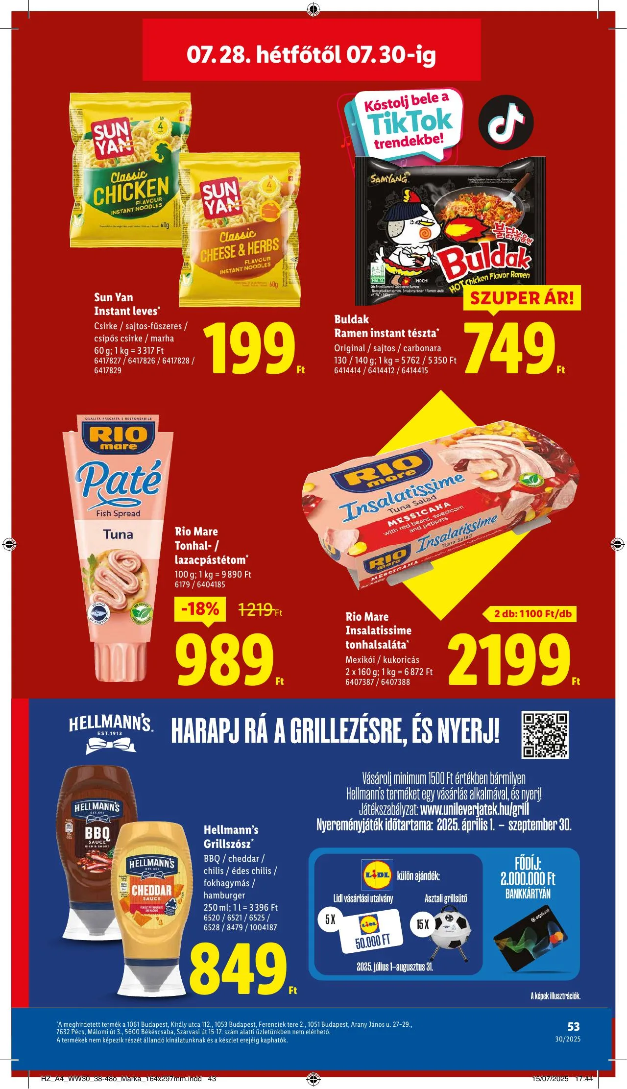 Lidl akciós újság 07.24–07.30 – 53. oldal