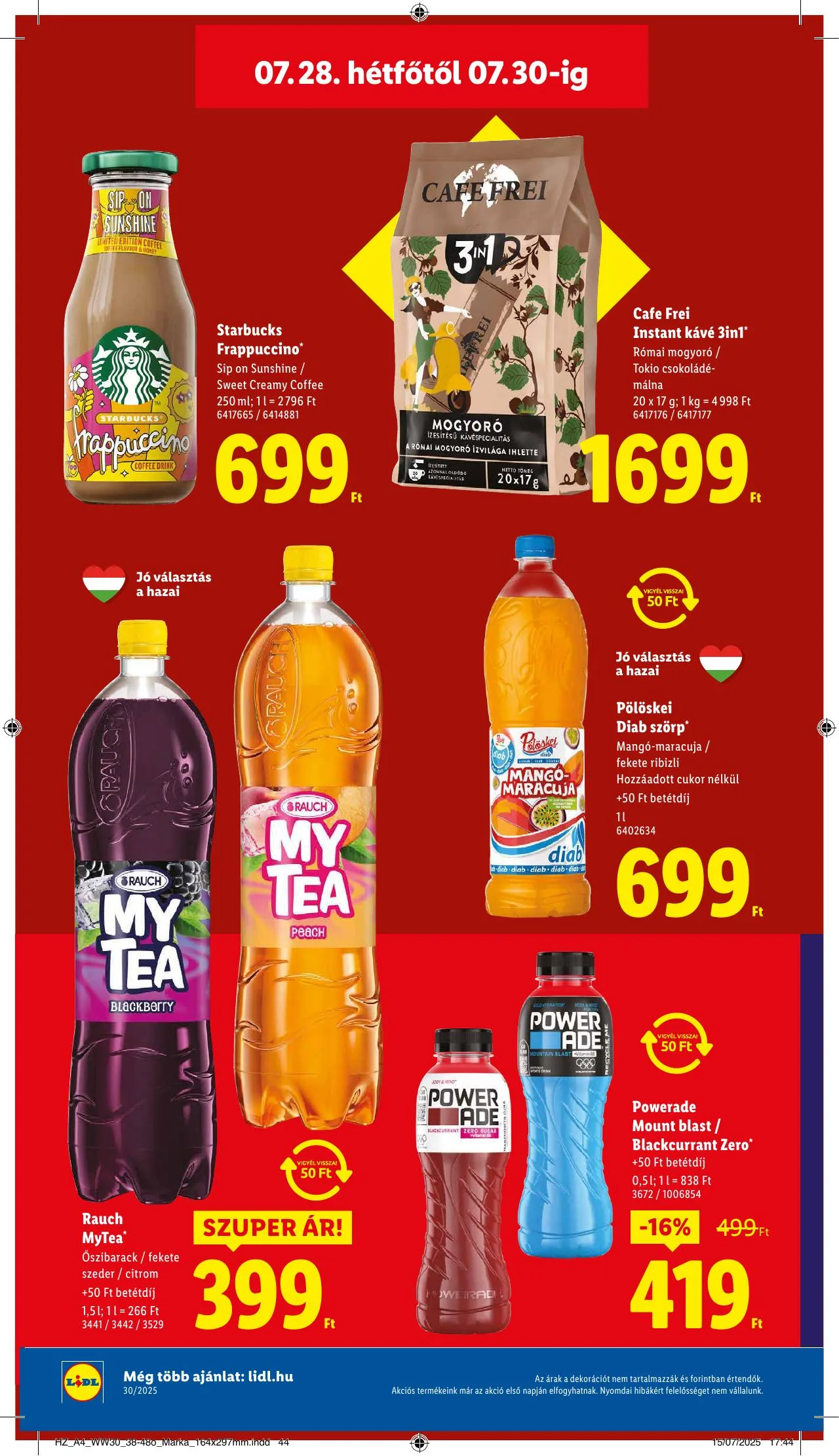 Lidl akciós újság 07.24–07.30 – 54. oldal