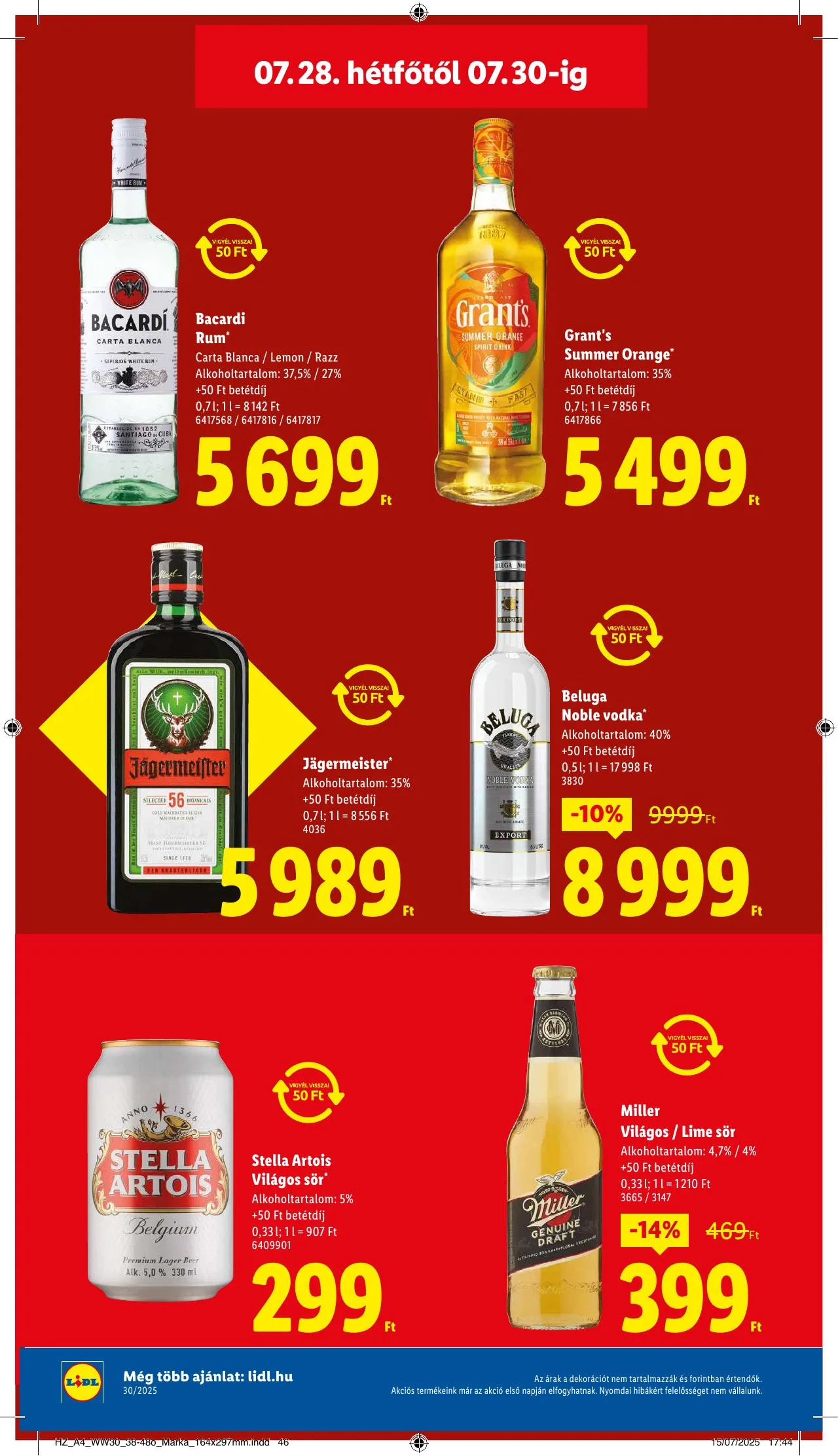 Lidl akciós újság 07.24–07.30 – 56. oldal