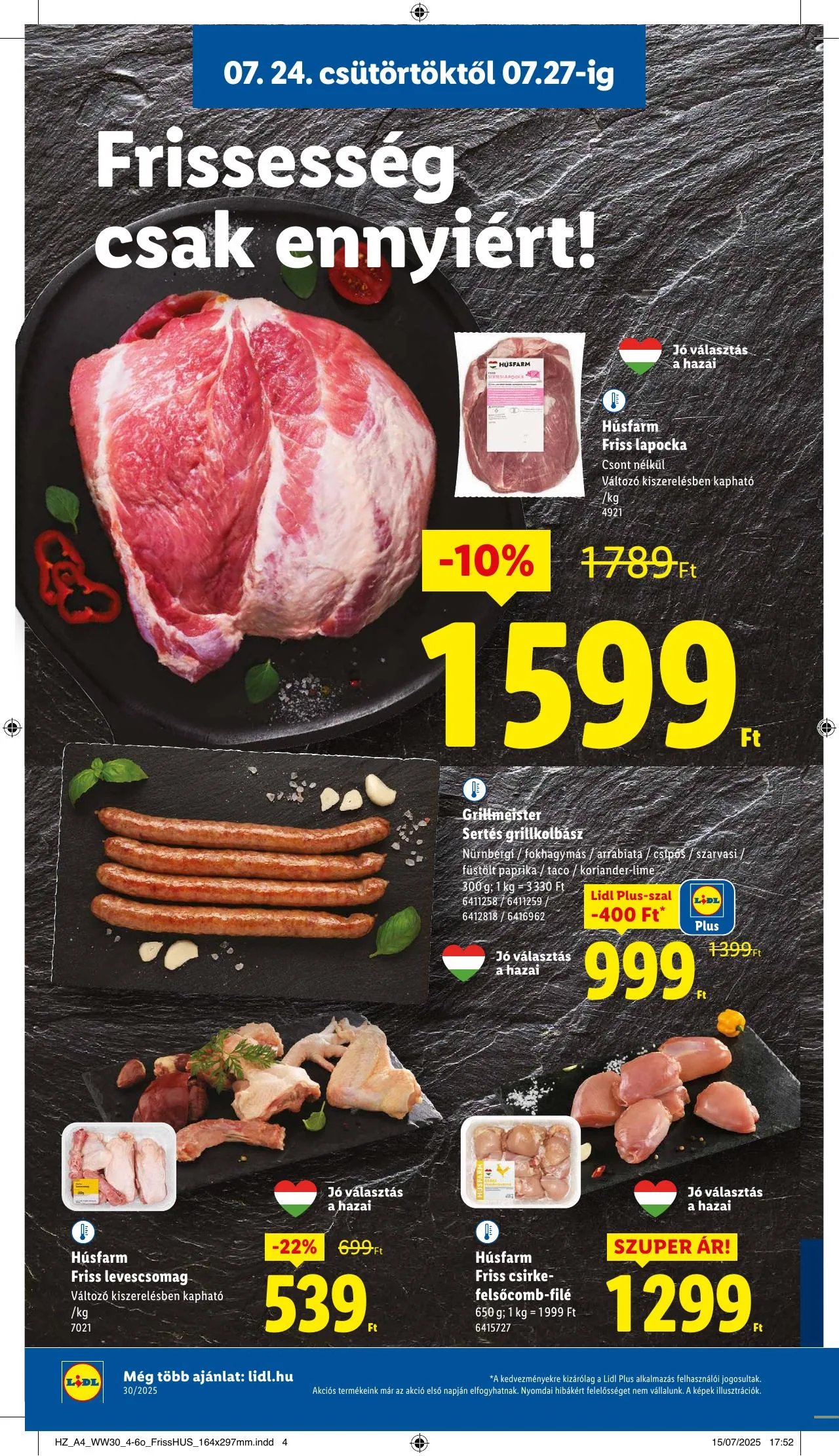 Lidl akciós újság 07.24–07.30 – 6. oldal