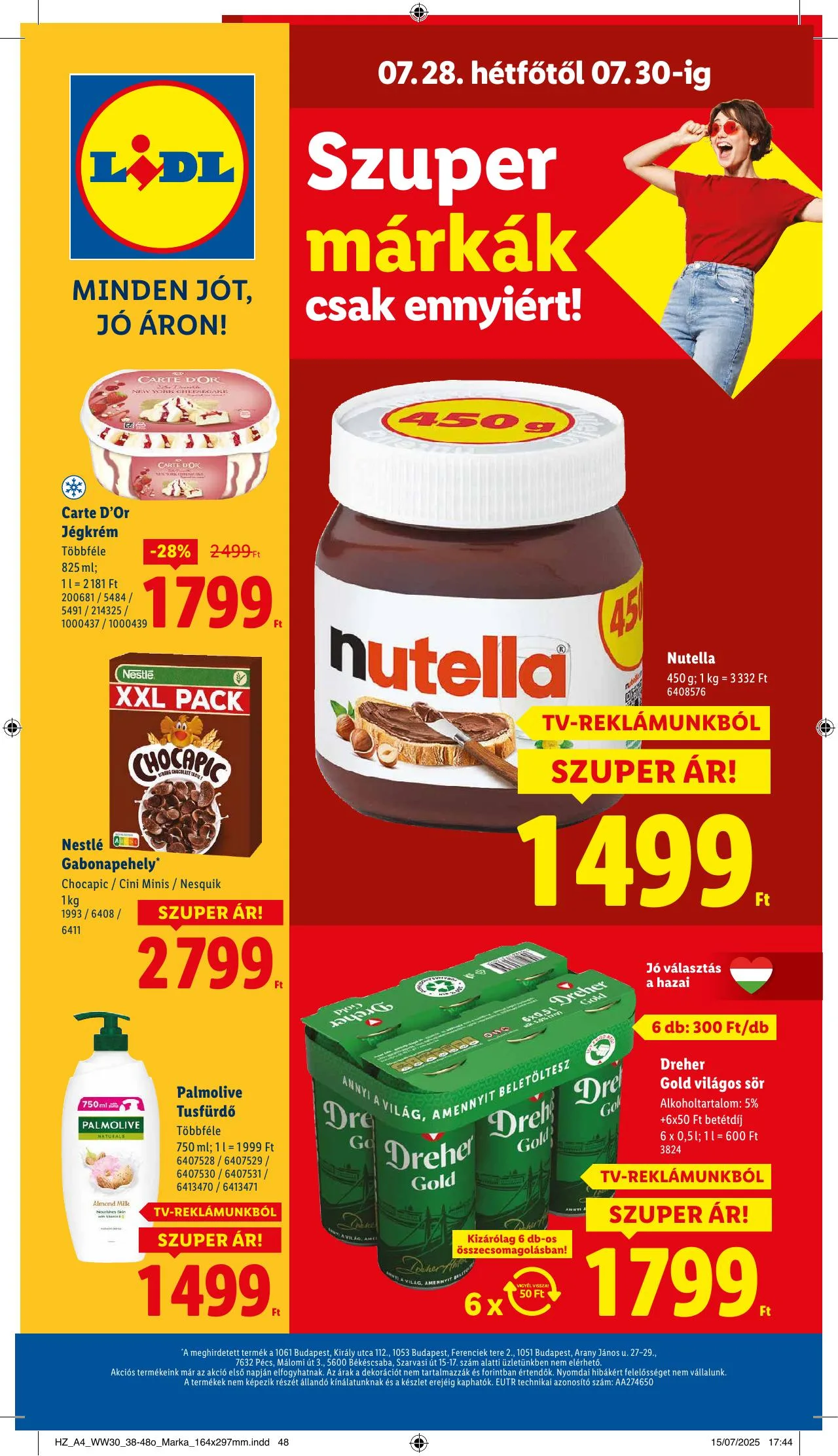 Lidl akciós újság 07.24–07.30 – 62. oldal