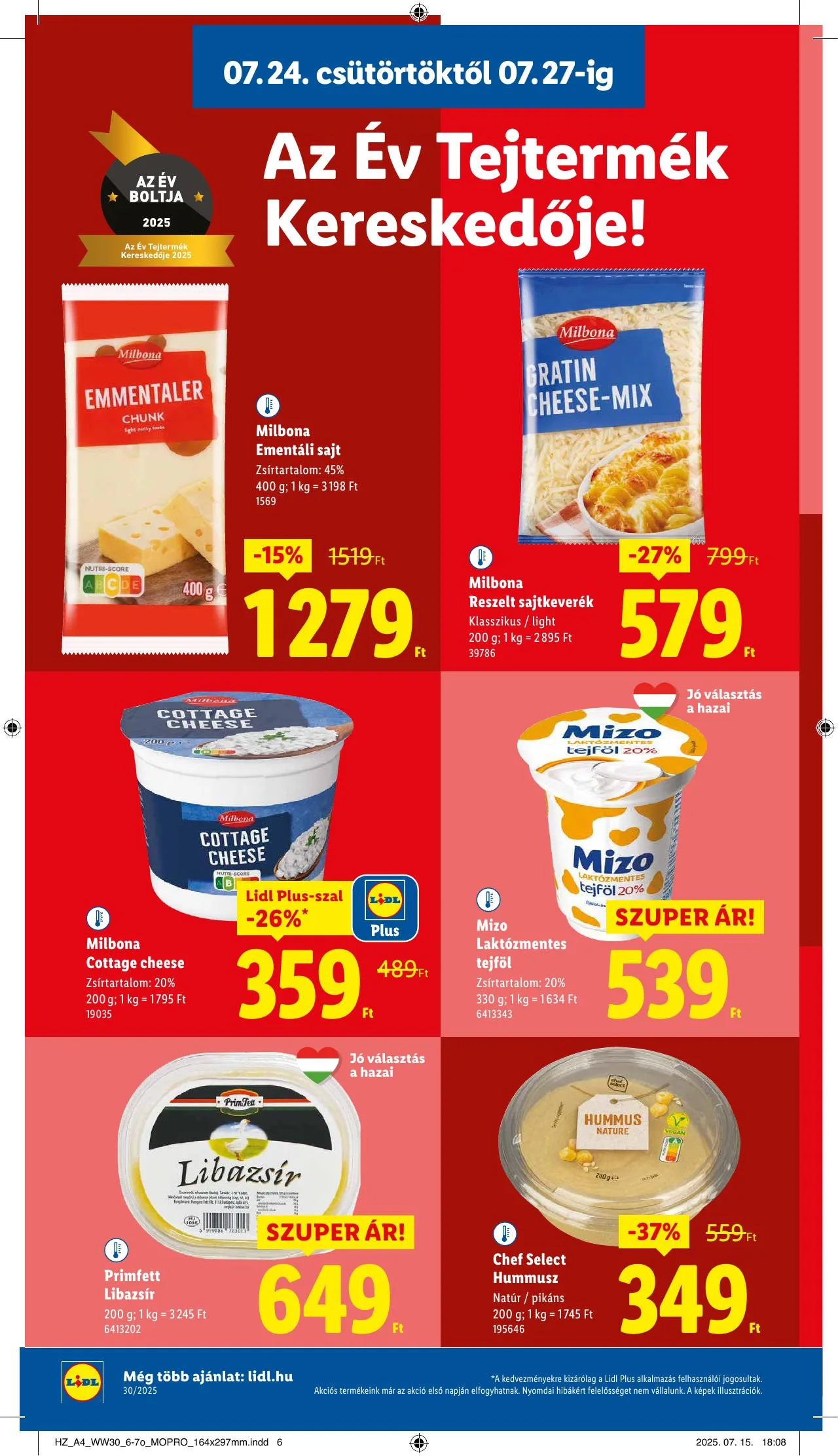 Lidl akciós újság 07.24–07.30 – 8. oldal
