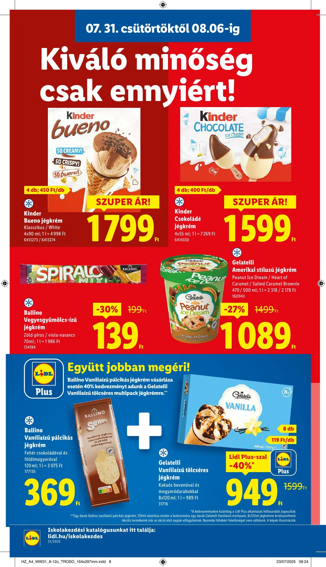 Lidl akciós újság 07.31–08.06 – 10. oldal