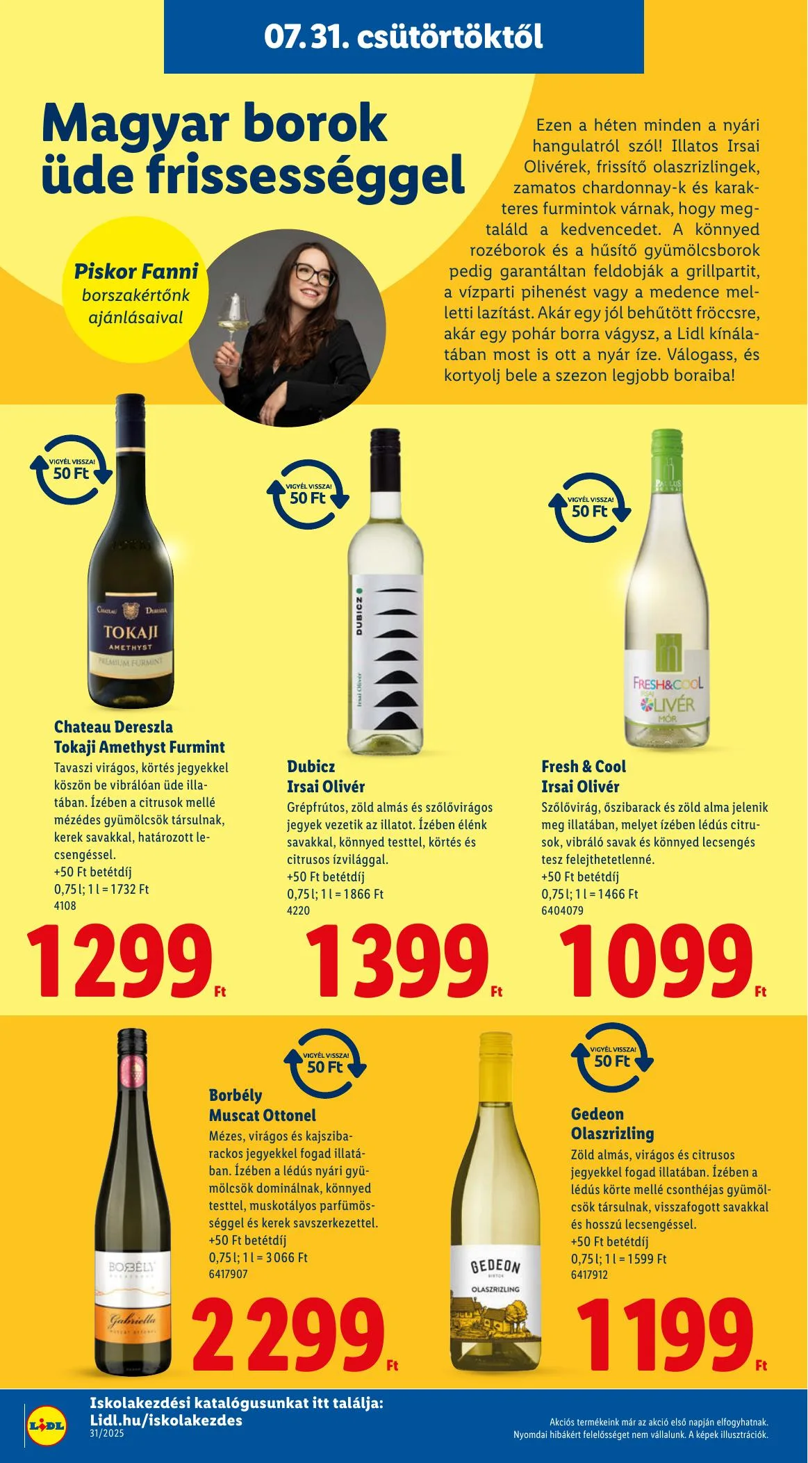 Lidl akciós újság 07.31–08.06 – 16. oldal