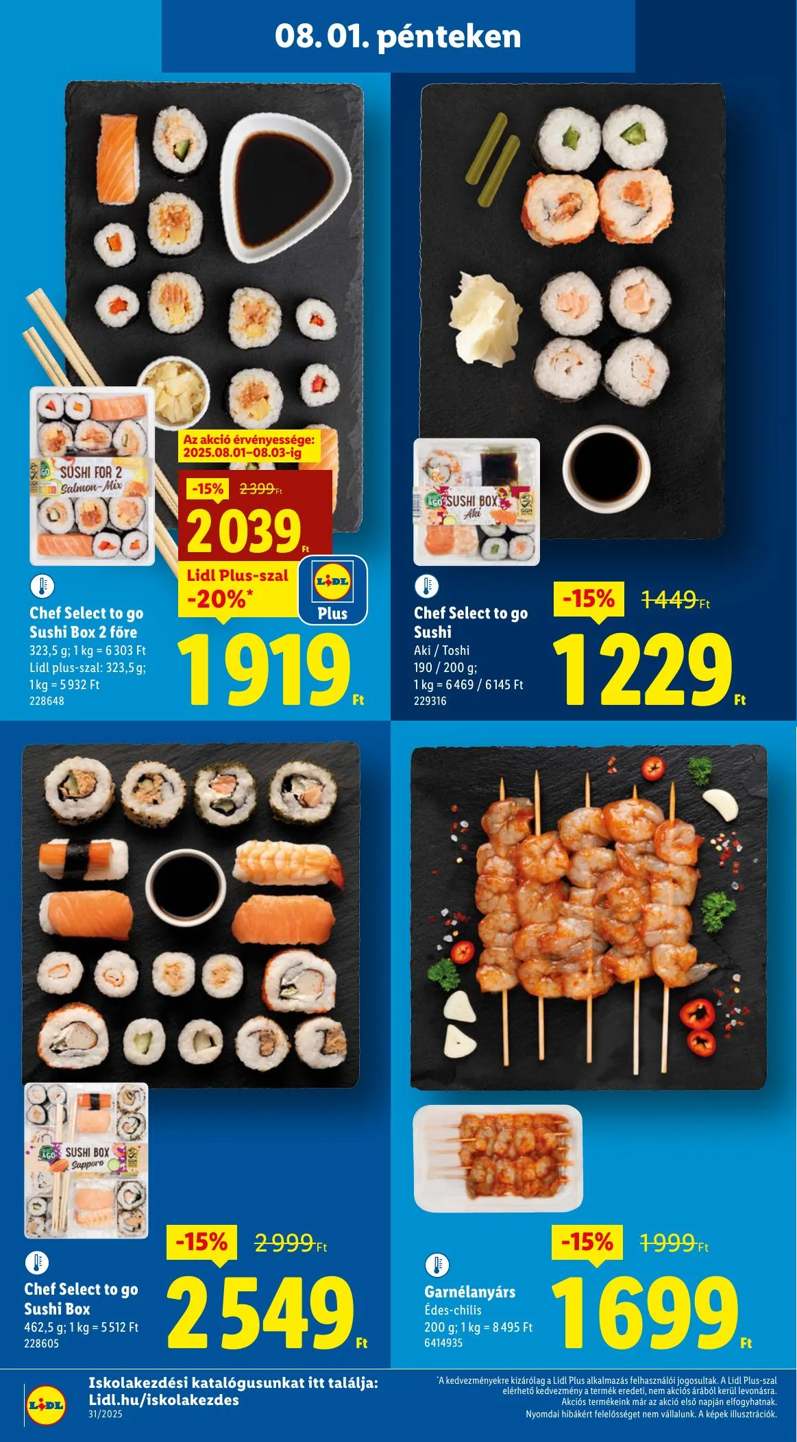 Lidl akciós újság 07.31–08.06 – 24. oldal