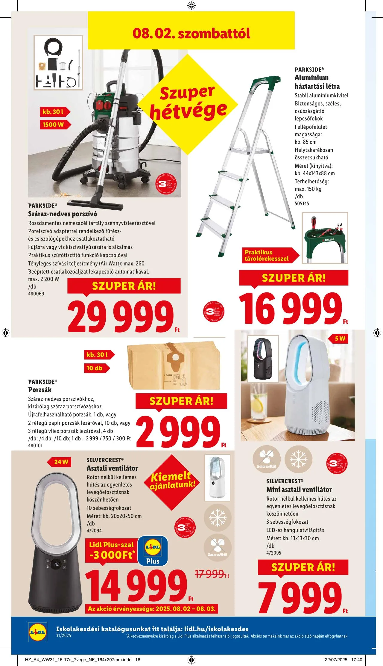 Lidl akciós újság 07.31–08.06 – 28. oldal