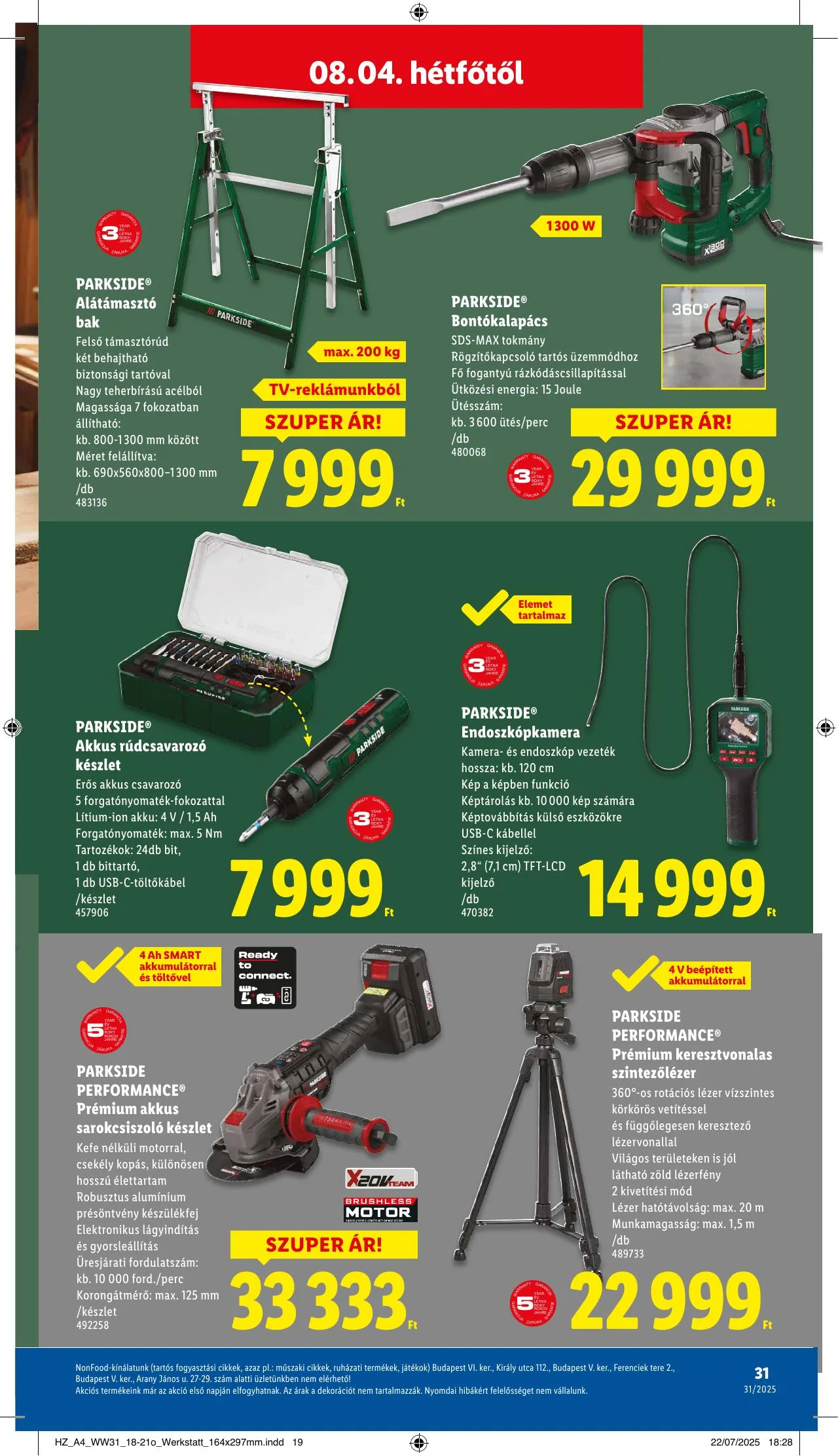 Lidl akciós újság 07.31–08.06 – 31. oldal