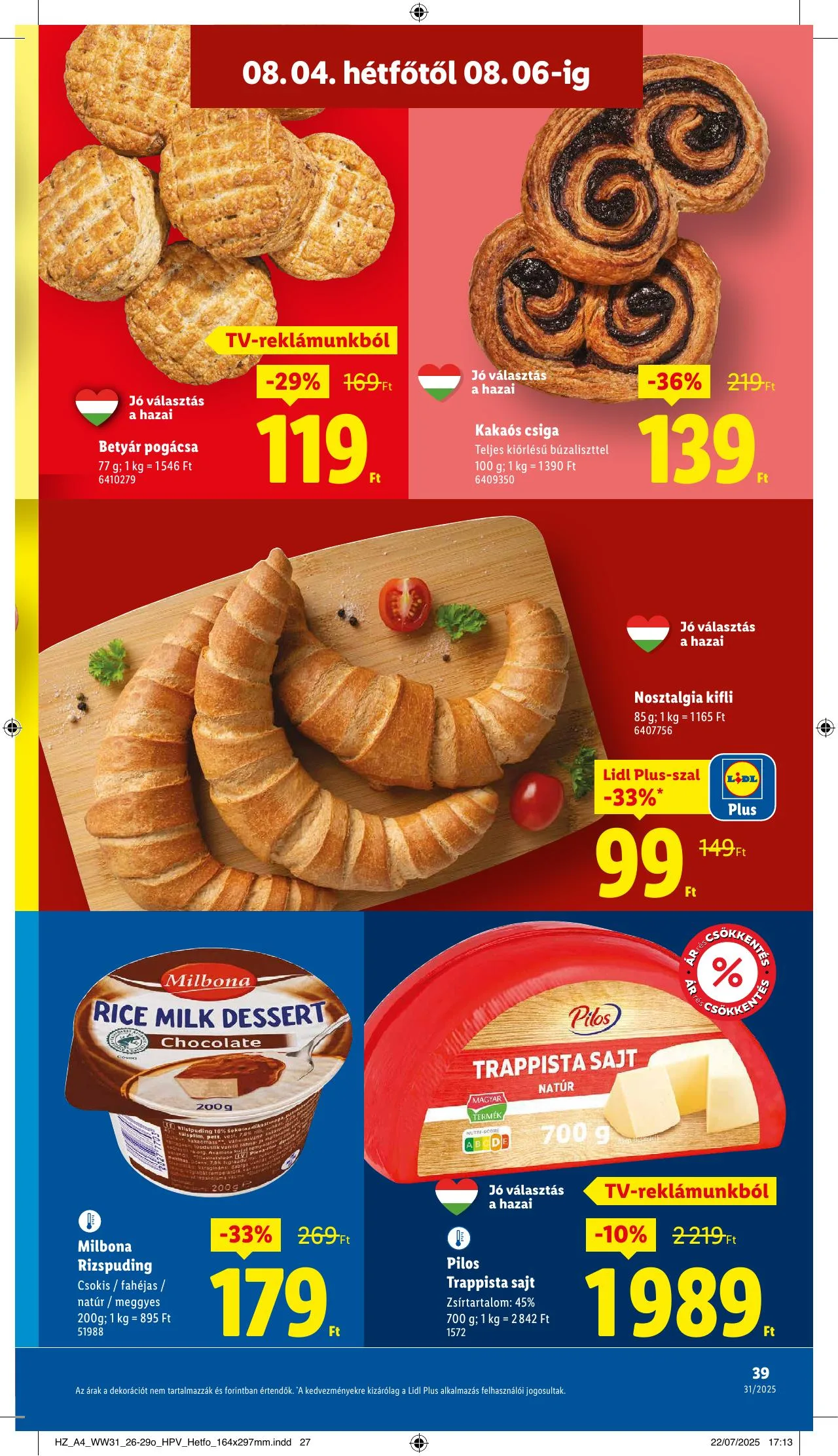 Lidl akciós újság 07.31–08.06 – 39. oldal
