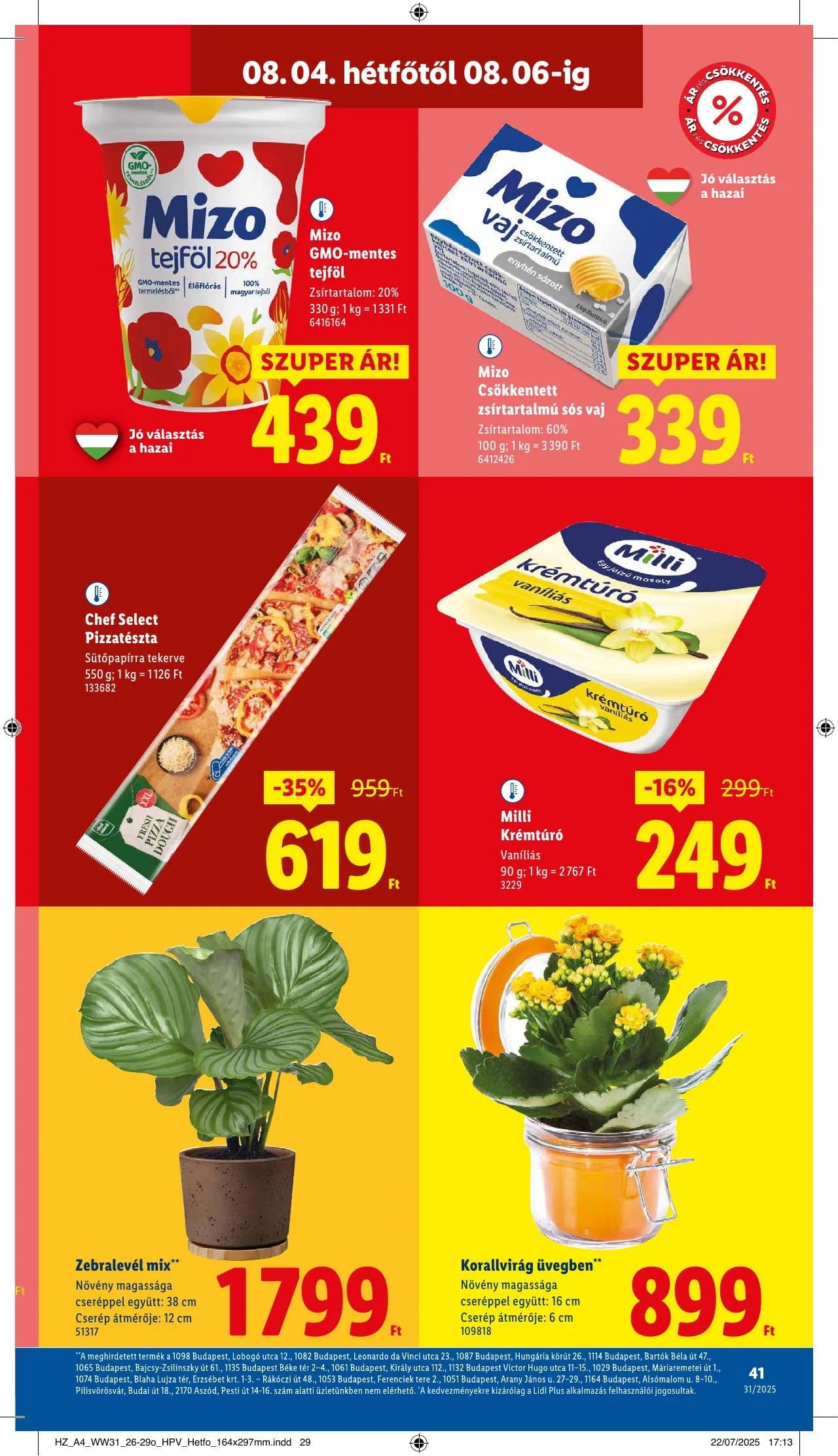 Lidl akciós újság 07.31–08.06 – 41. oldal