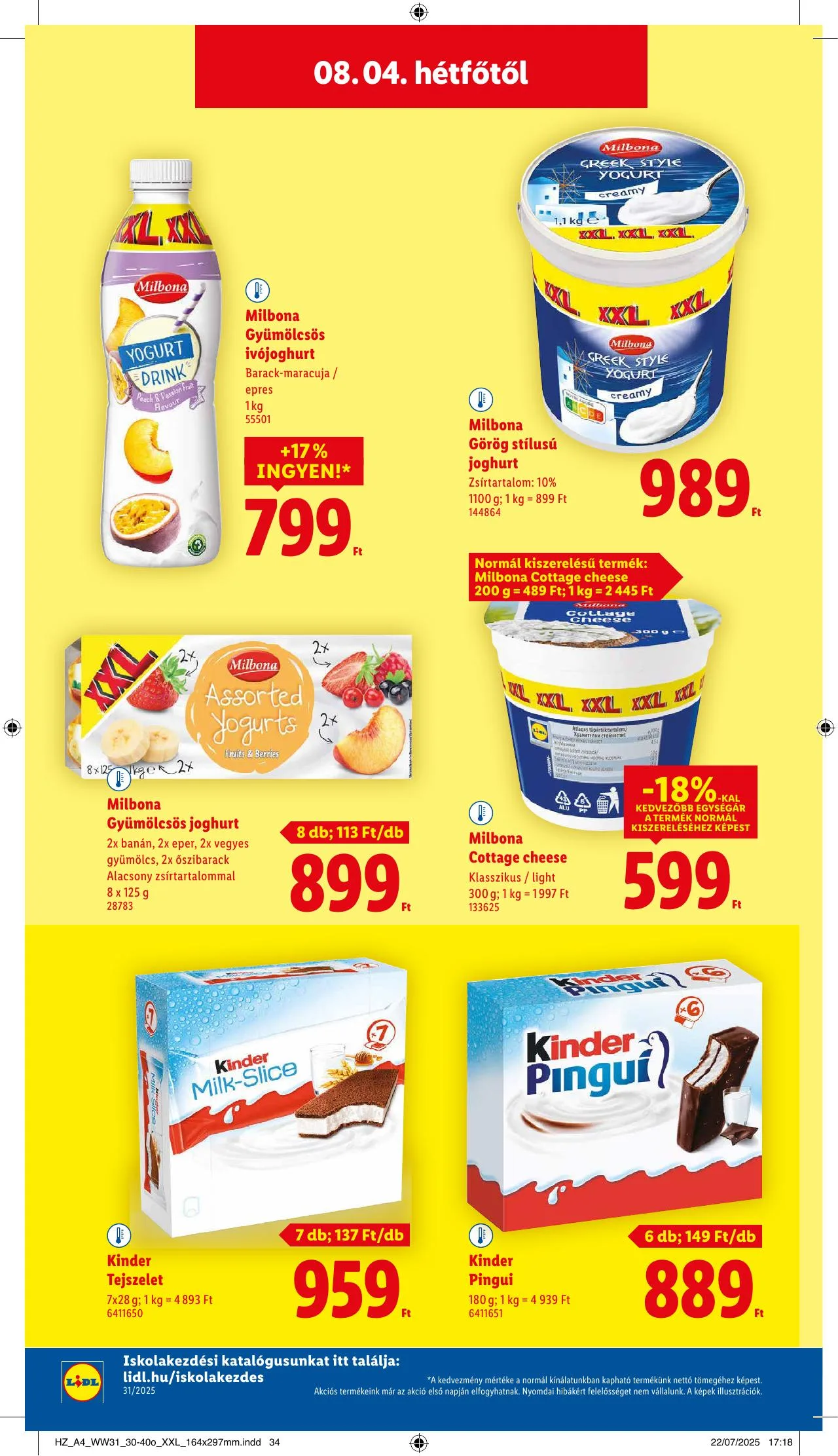 Lidl akciós újság 07.31–08.06 – 46. oldal