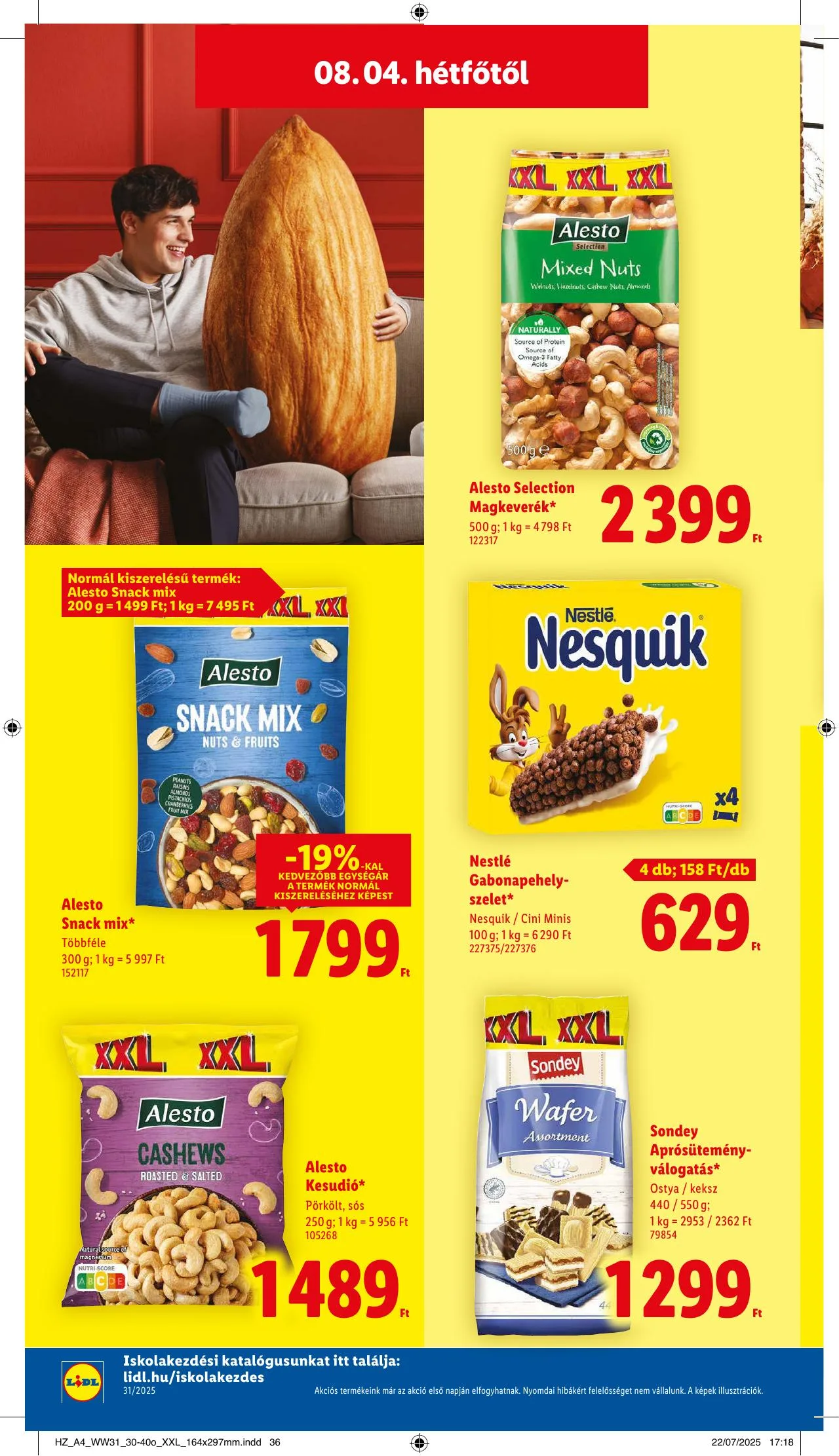 Lidl akciós újság 07.31–08.06 – 48. oldal