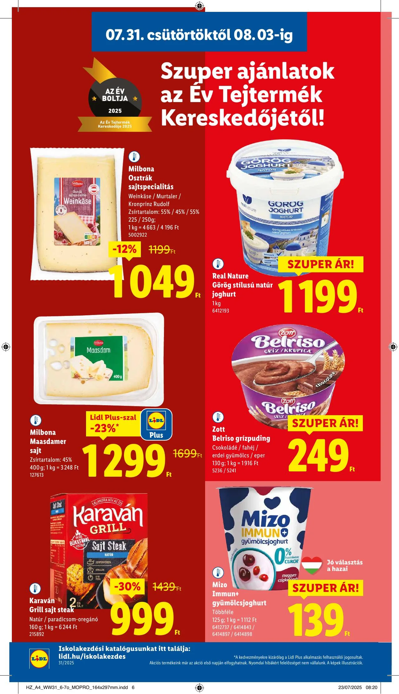 Lidl akciós újság 07.31–08.06 – 8. oldal