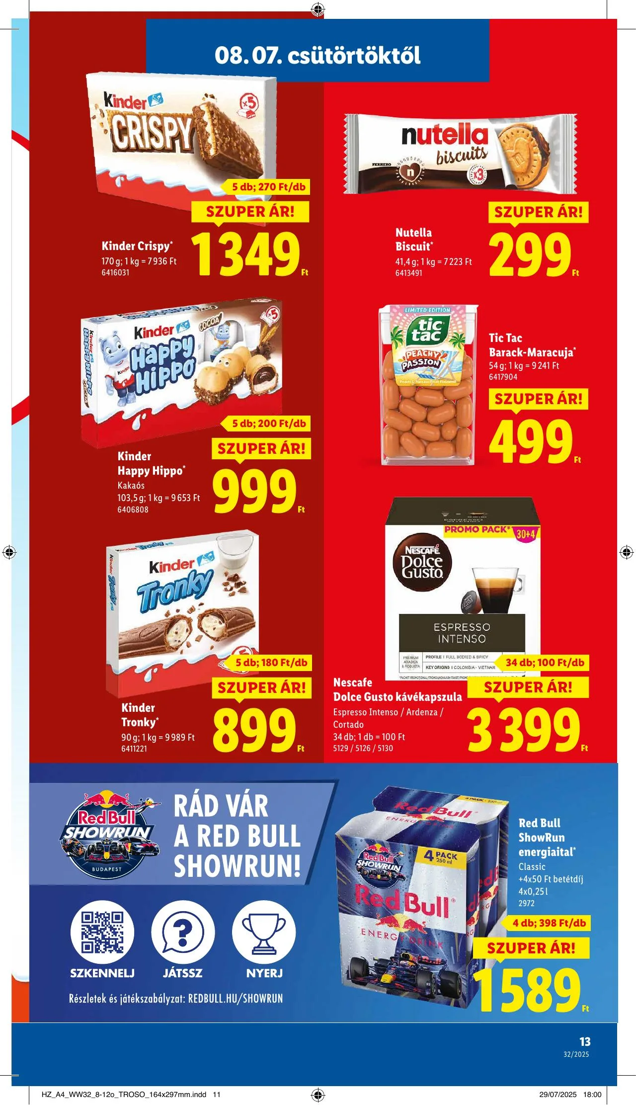 Lidl akciós újság 08.07–08.13 – 13. oldal