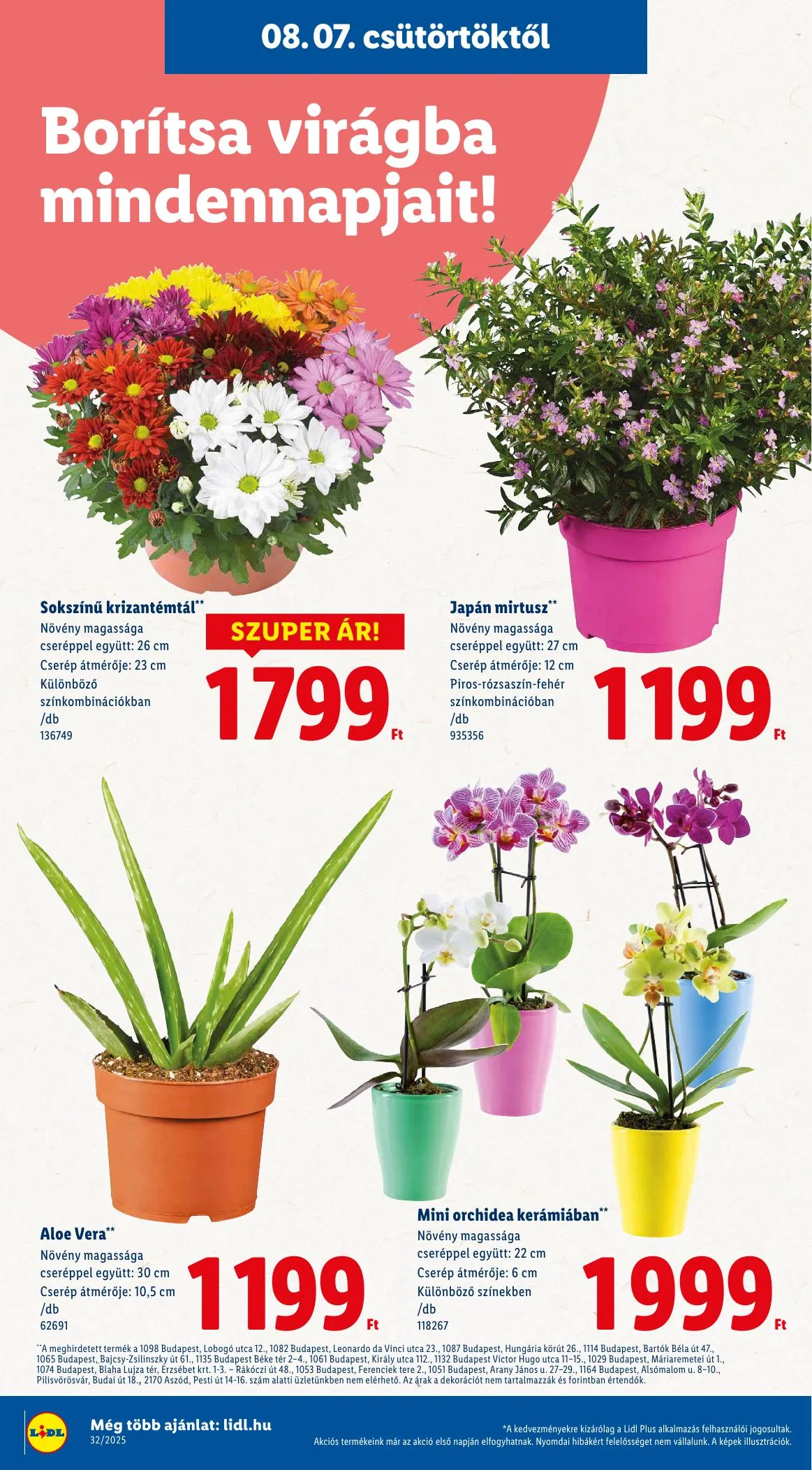 Lidl akciós újság 08.07–08.13 – 16. oldal