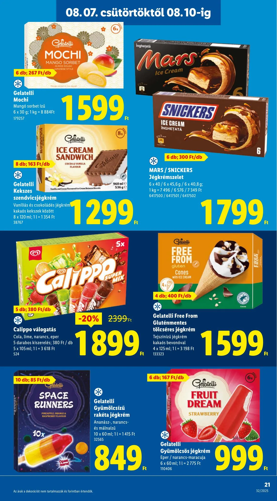 Lidl akciós újság 08.07–08.13 – 21. oldal