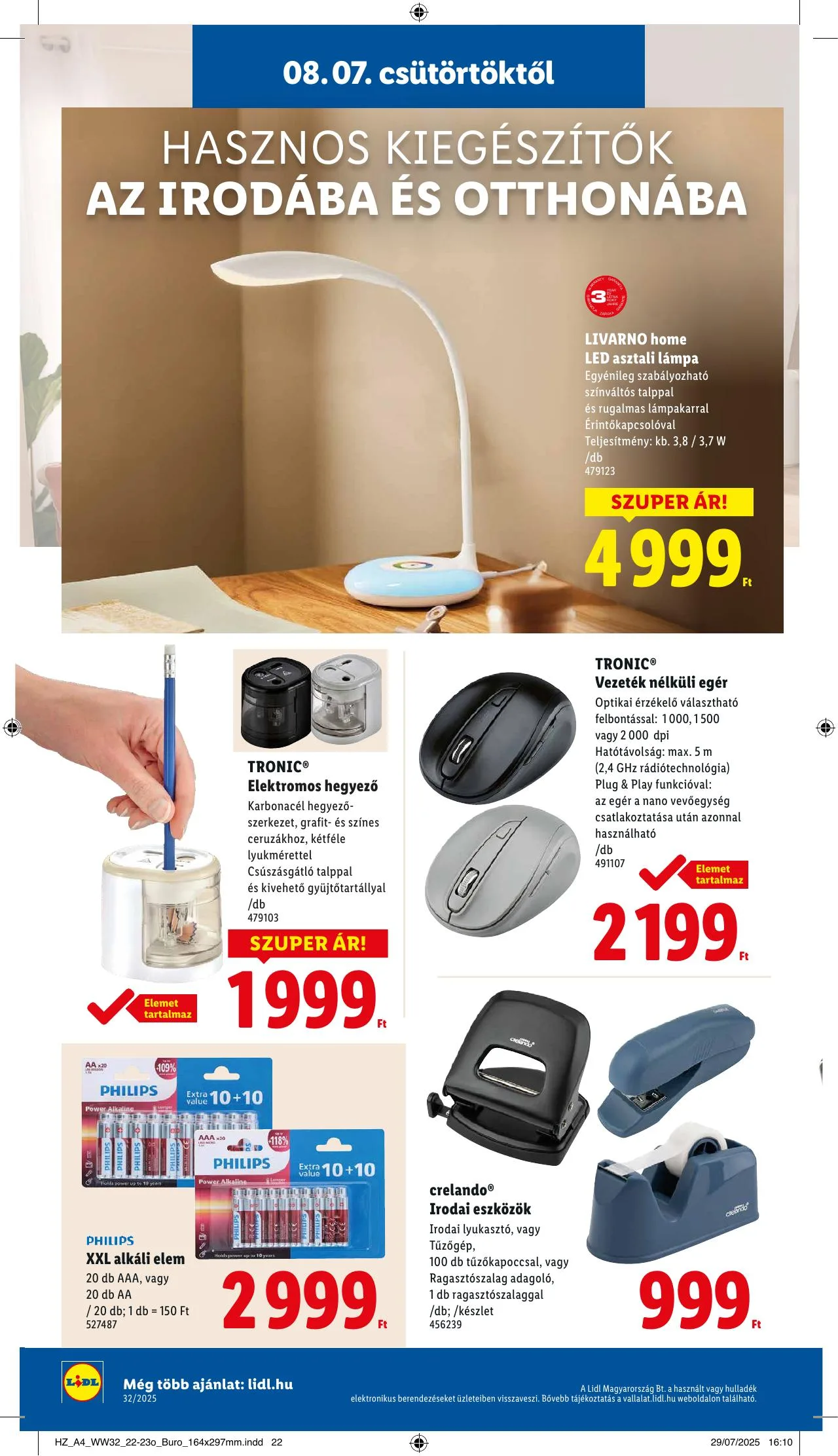Lidl akciós újság 08.07–08.13 – 28. oldal