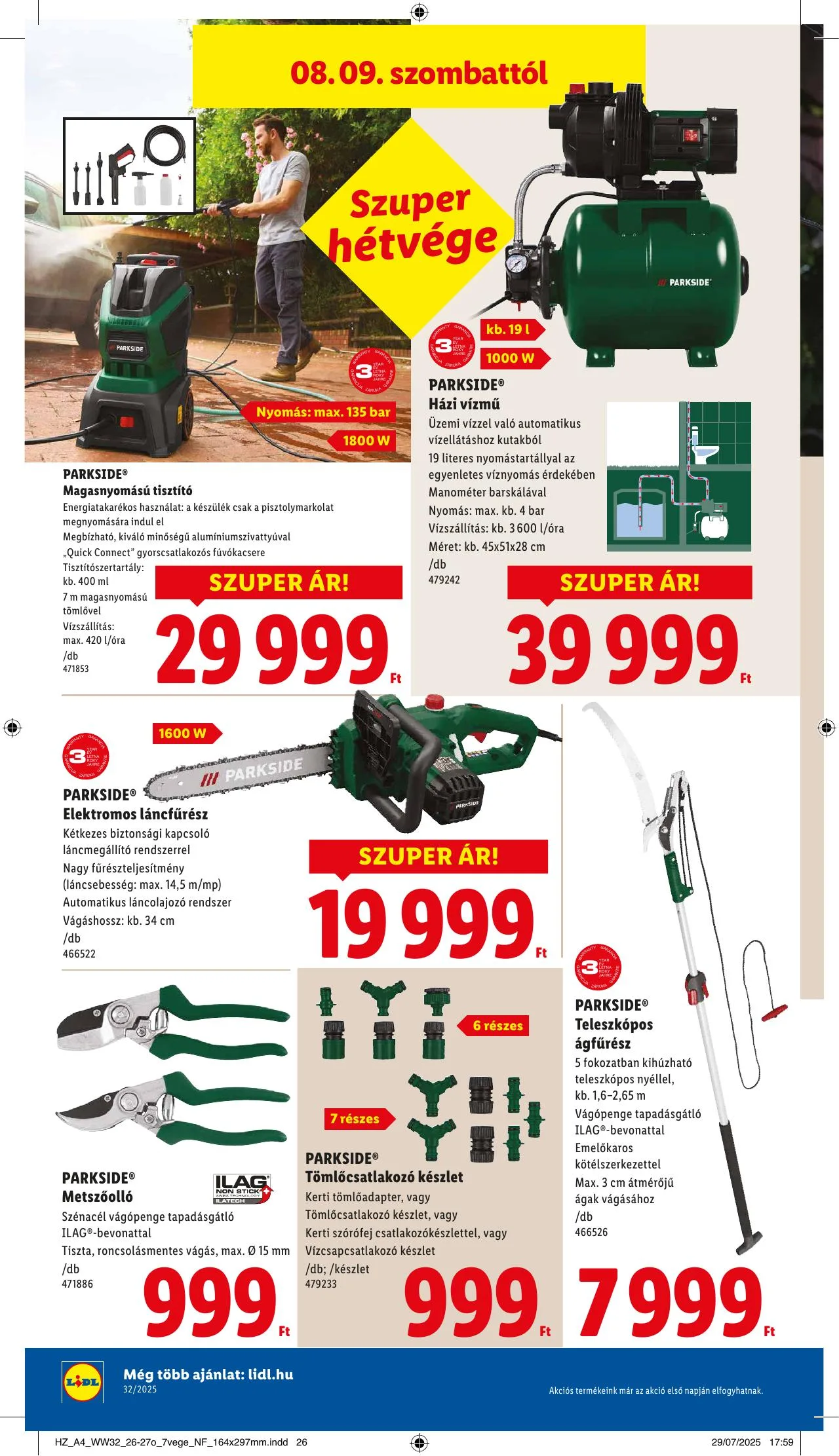 Lidl akciós újság 08.07–08.13 – 36. oldal