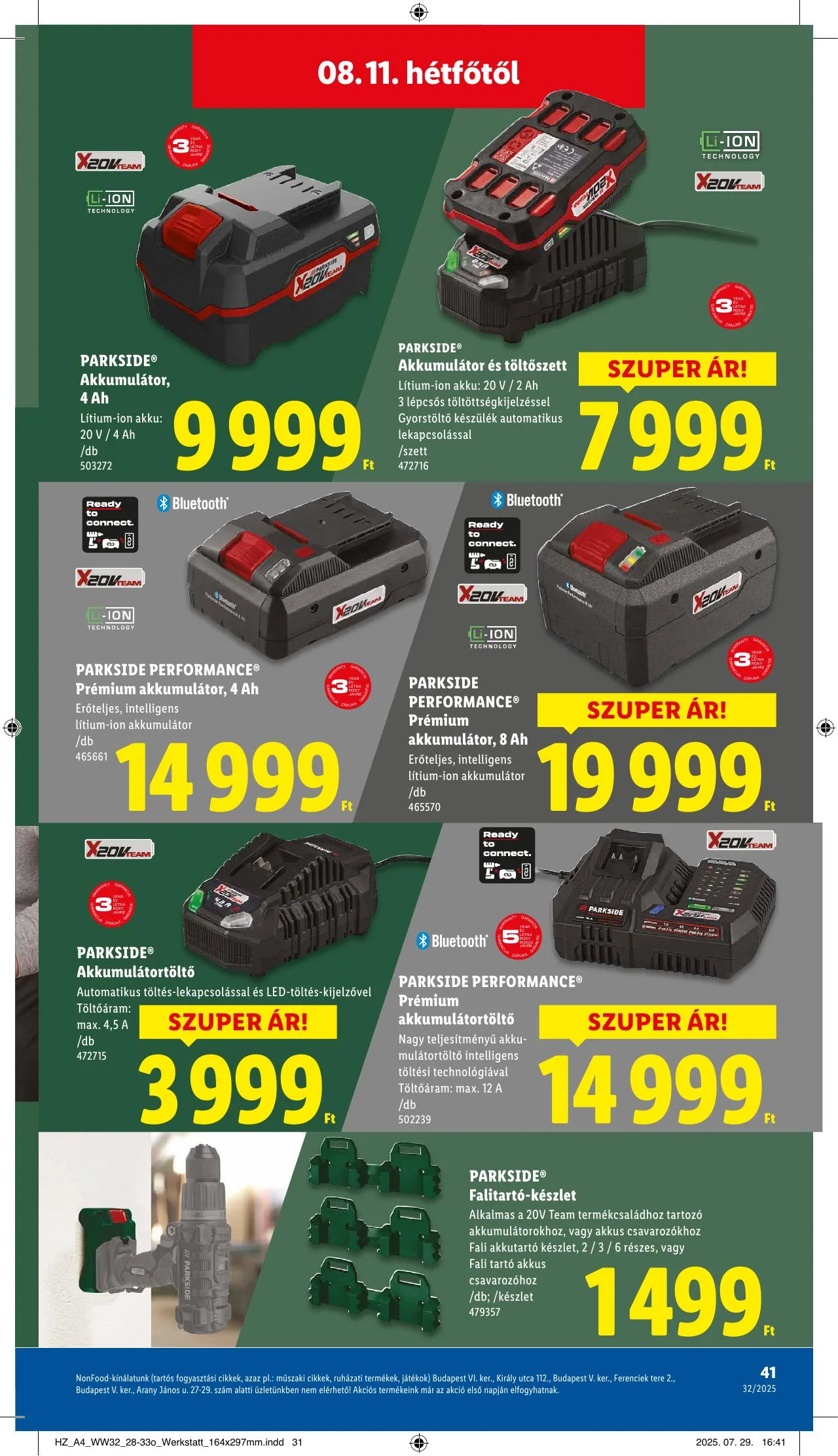 Lidl akciós újság 08.07–08.13 – 41. oldal