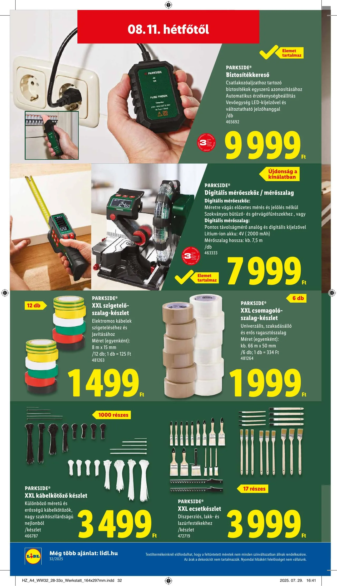 Lidl akciós újság 08.07–08.13 – 42. oldal