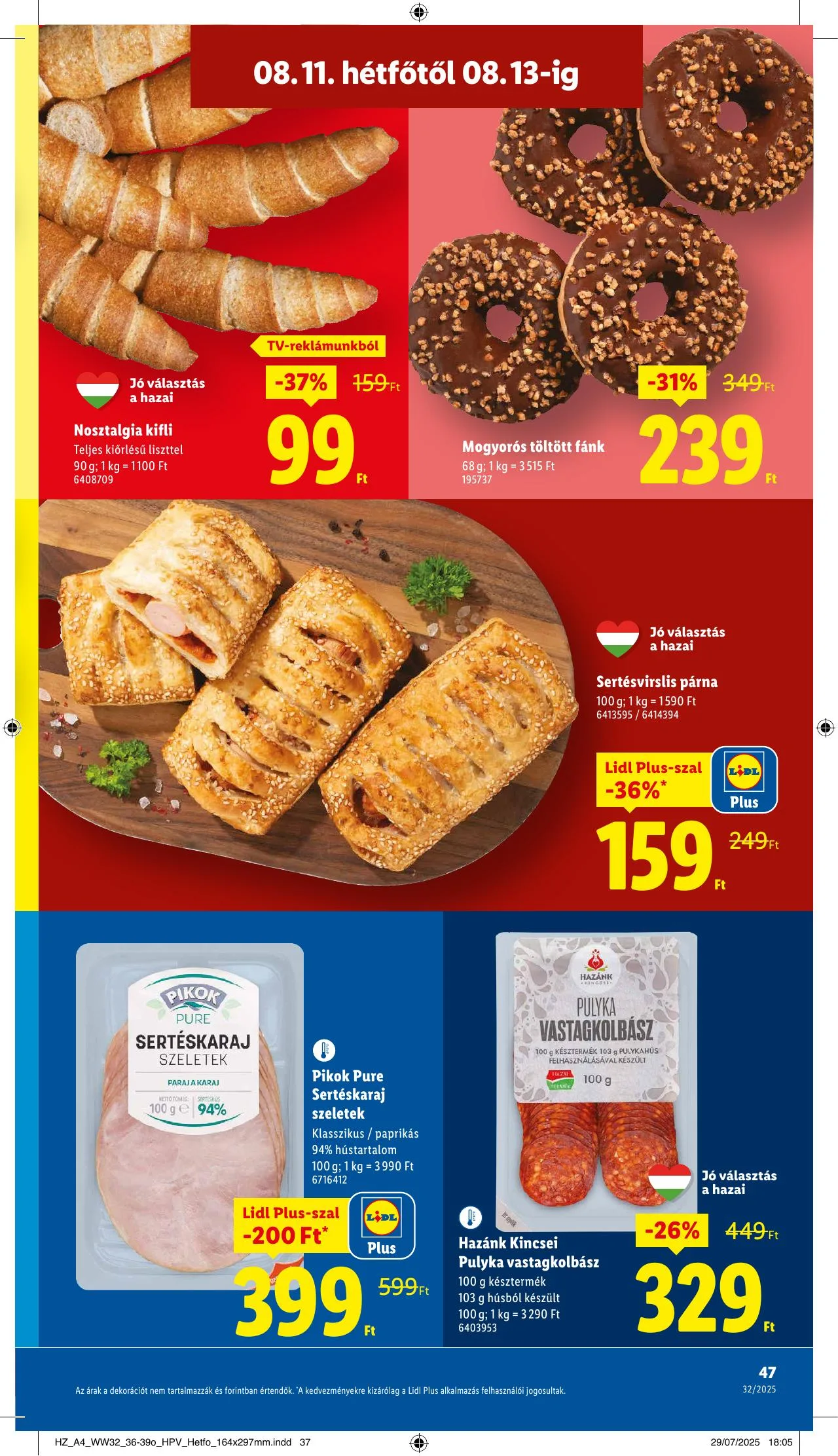 Lidl akciós újság 08.07–08.13 – 47. oldal