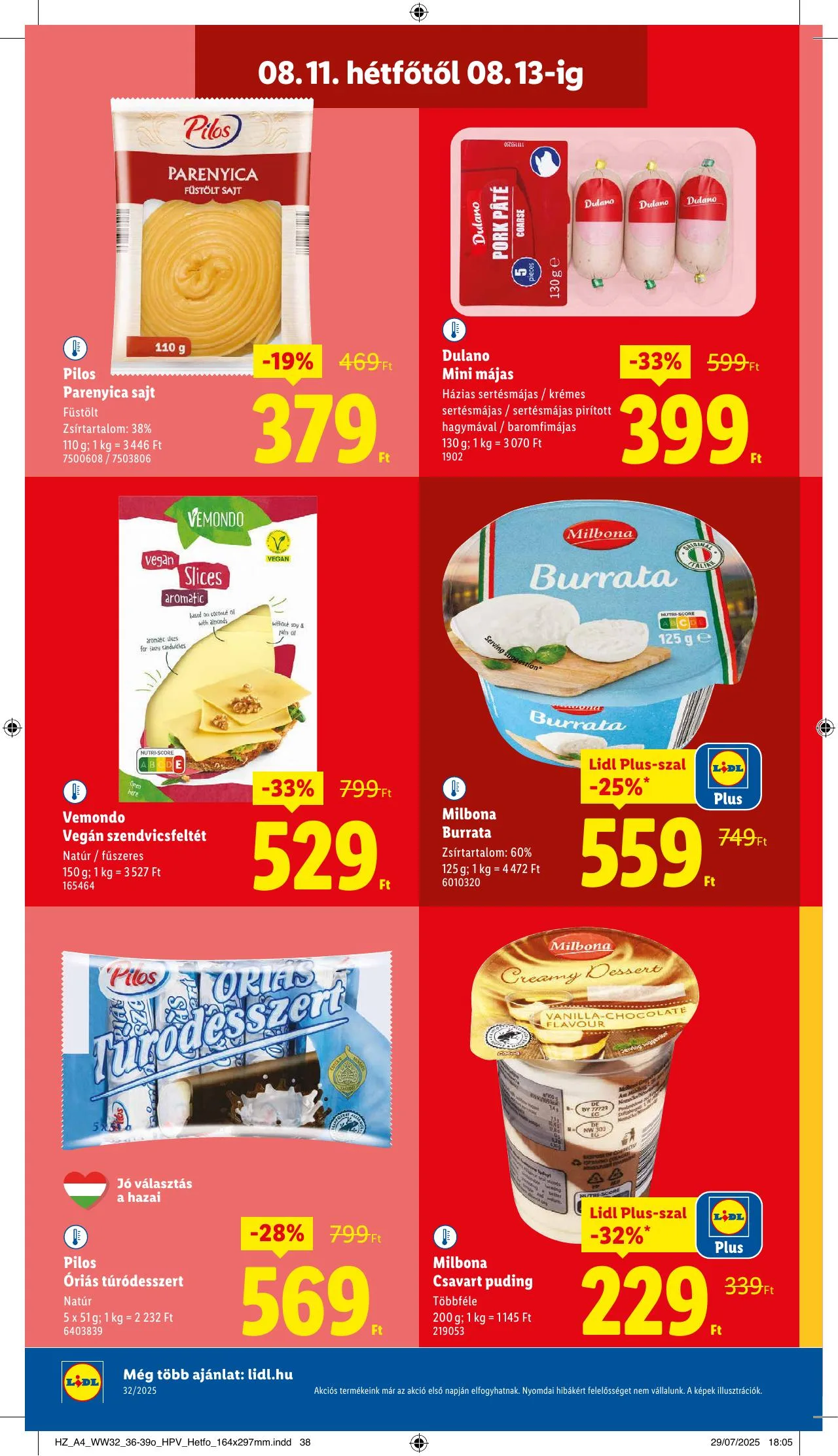 Lidl akciós újság 08.07–08.13 – 48. oldal