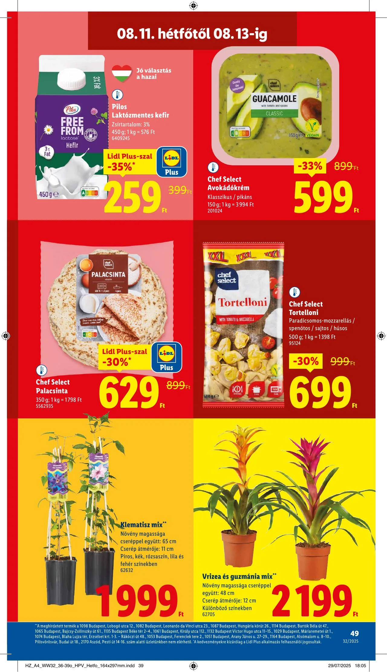 Lidl akciós újság 08.07–08.13 – 49. oldal