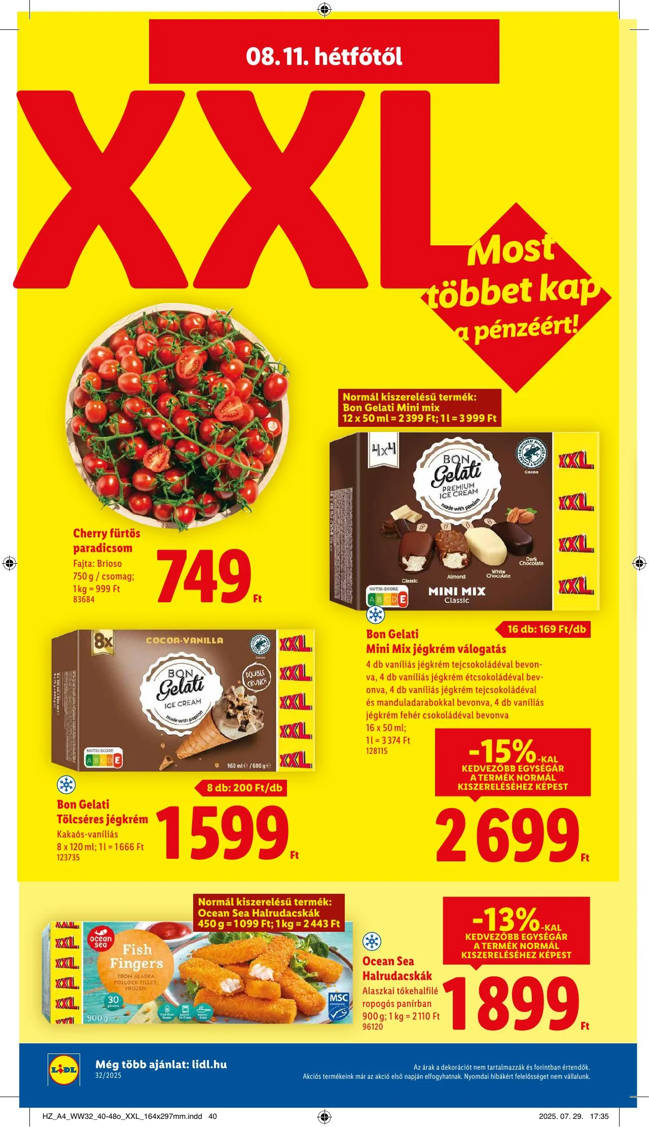 Lidl akciós újság 08.07–08.13 – 50. oldal