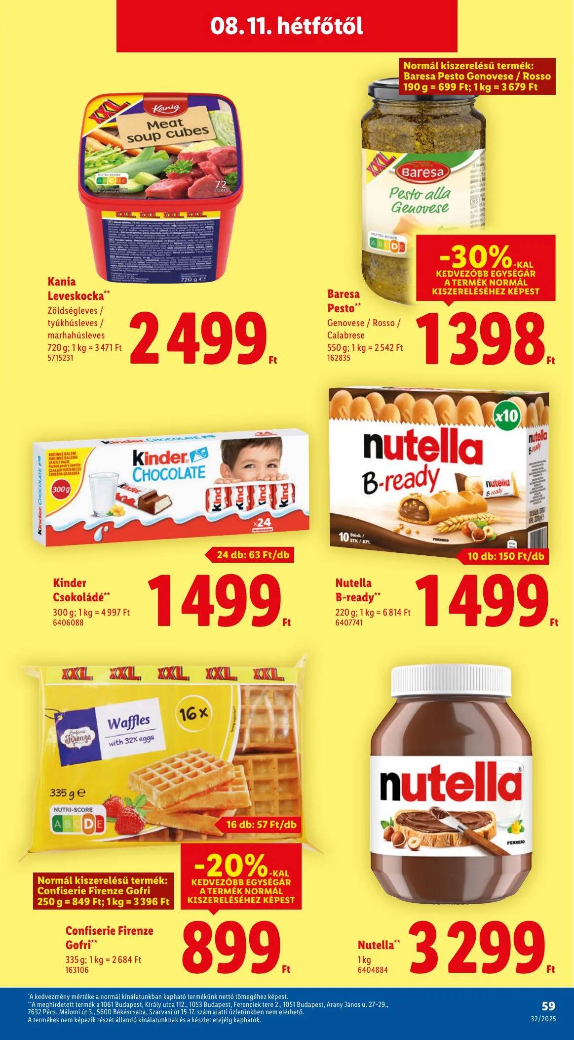 Lidl akciós újság 08.07–08.13 – 59. oldal