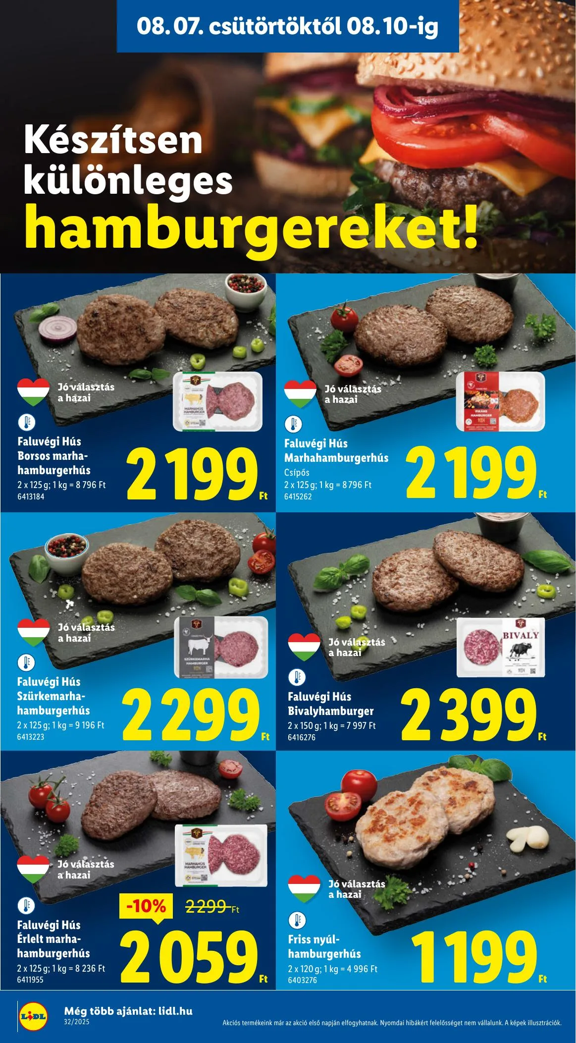 Lidl akciós újság 08.07–08.13 – 6. oldal