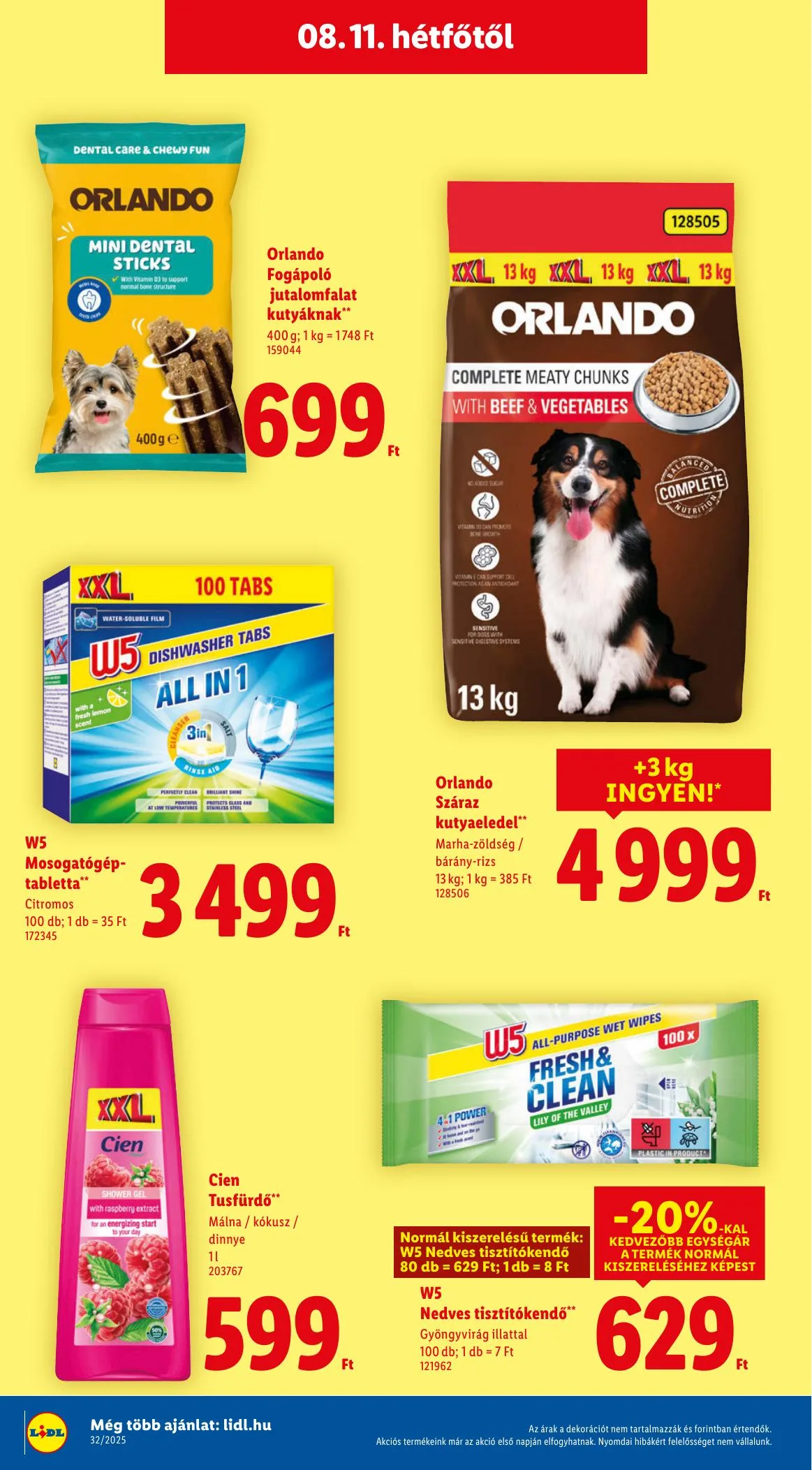 Lidl akciós újság 08.07–08.13 – 64. oldal