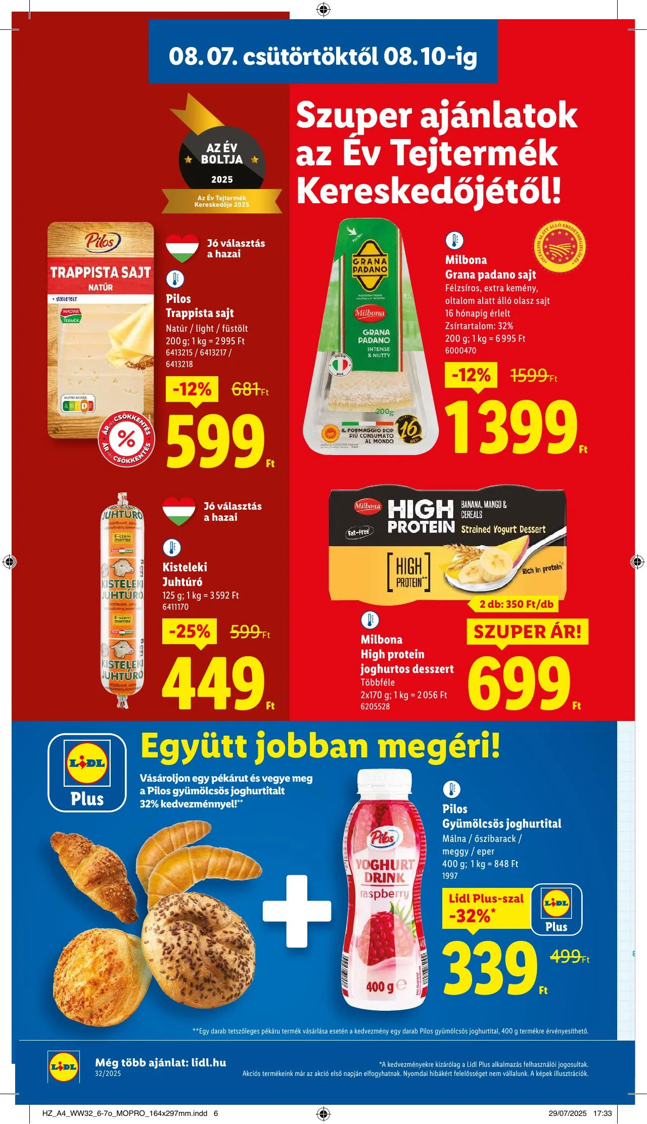 Lidl akciós újság 08.07–08.13 – 8. oldal