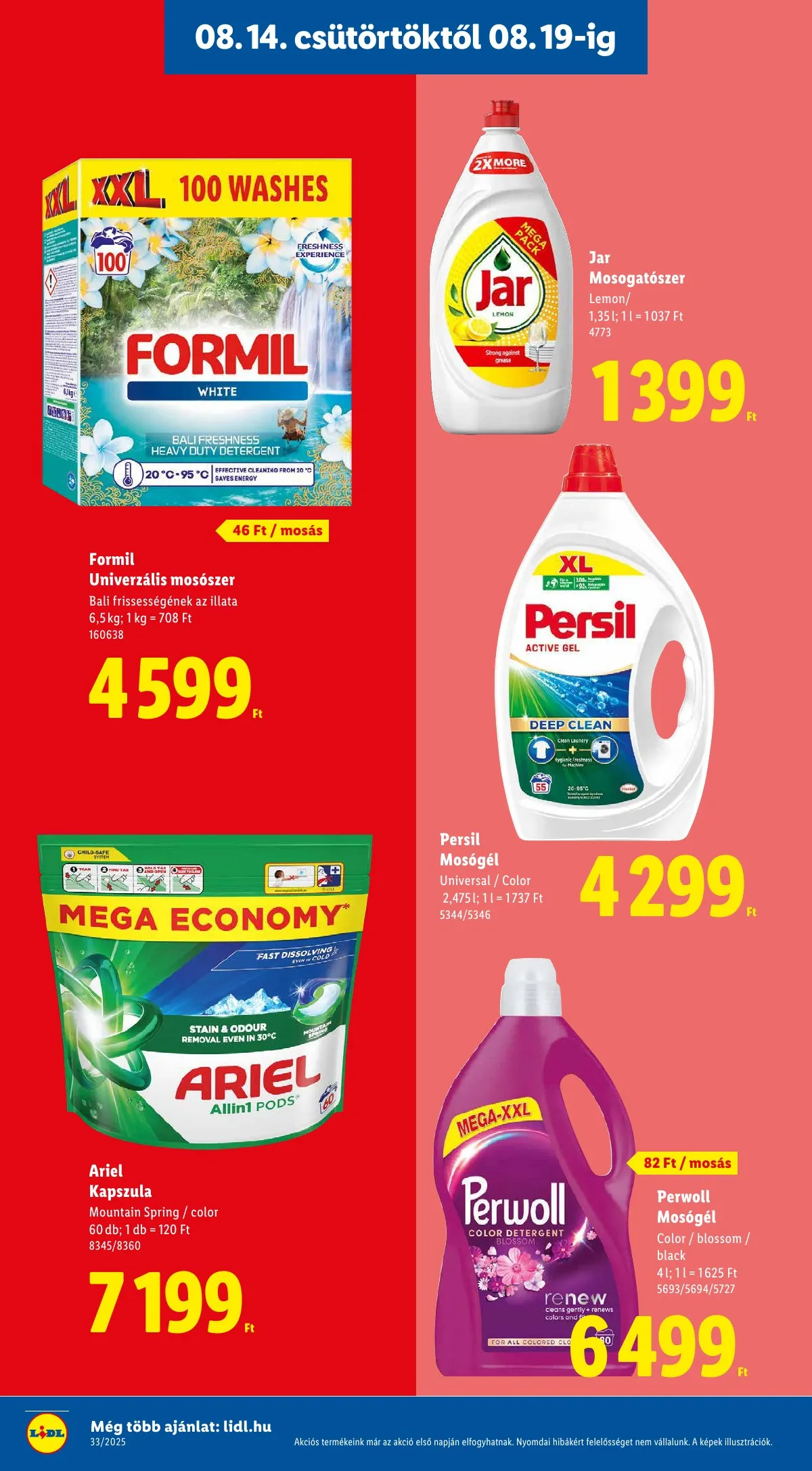 Lidl akciós újság 08.14–08.19 – 16. oldal