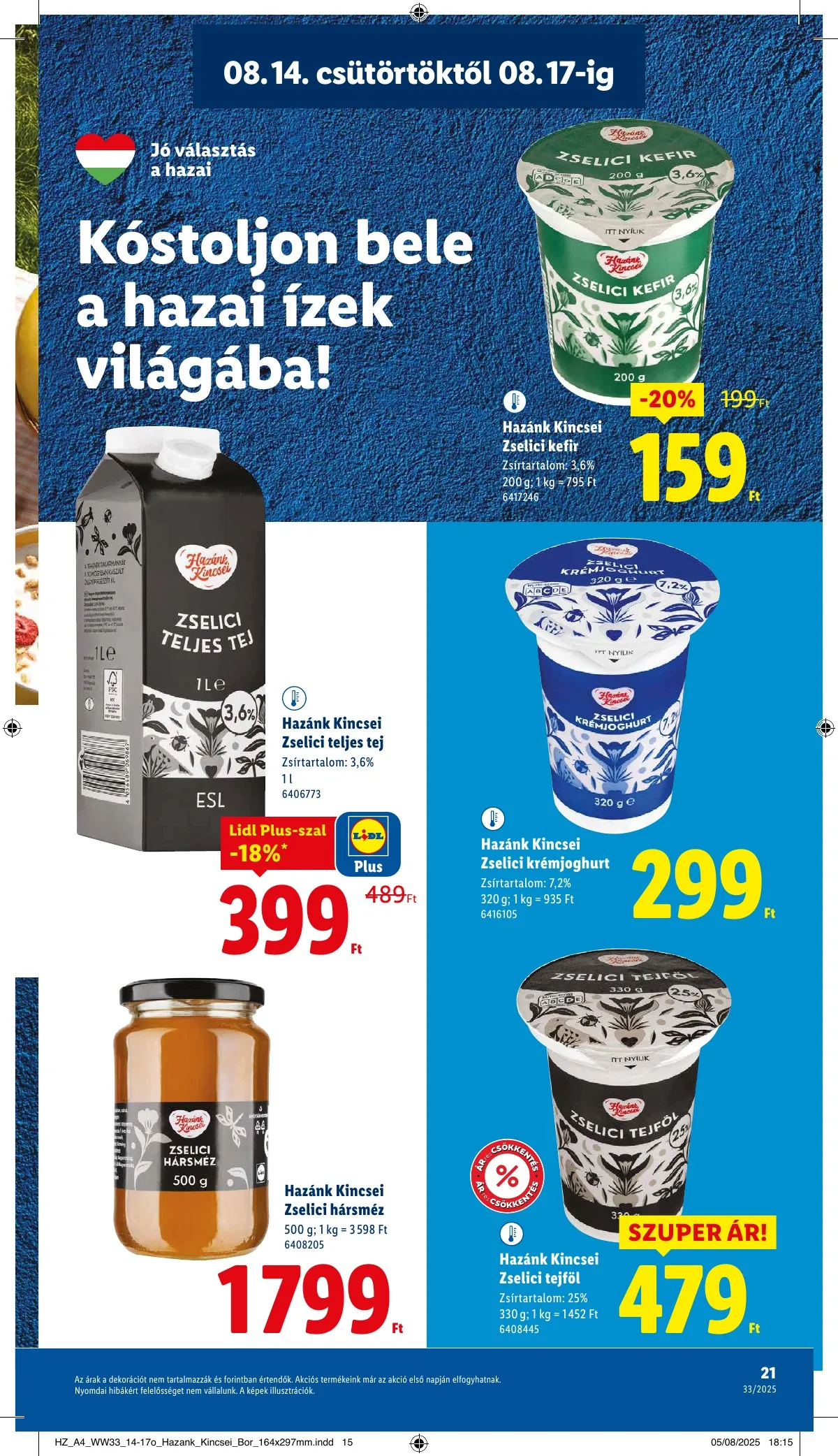 Lidl akciós újság 08.14–08.19 – 21. oldal