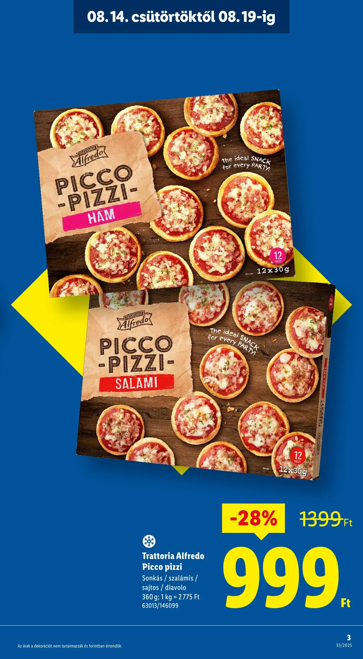 Lidl akciós újság 08.14–08.19 – 3. oldal