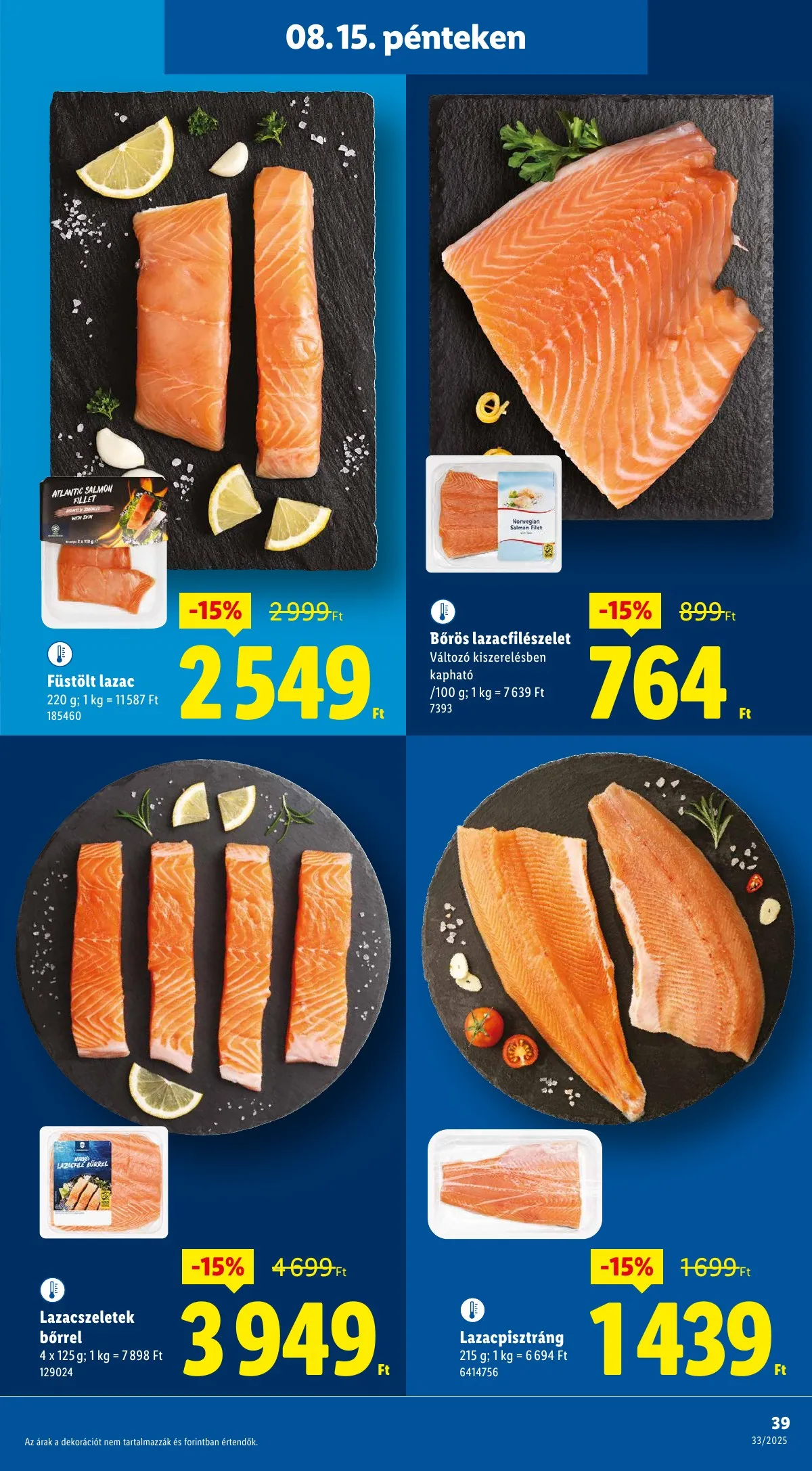 Lidl akciós újság 08.14–08.19 – 39. oldal