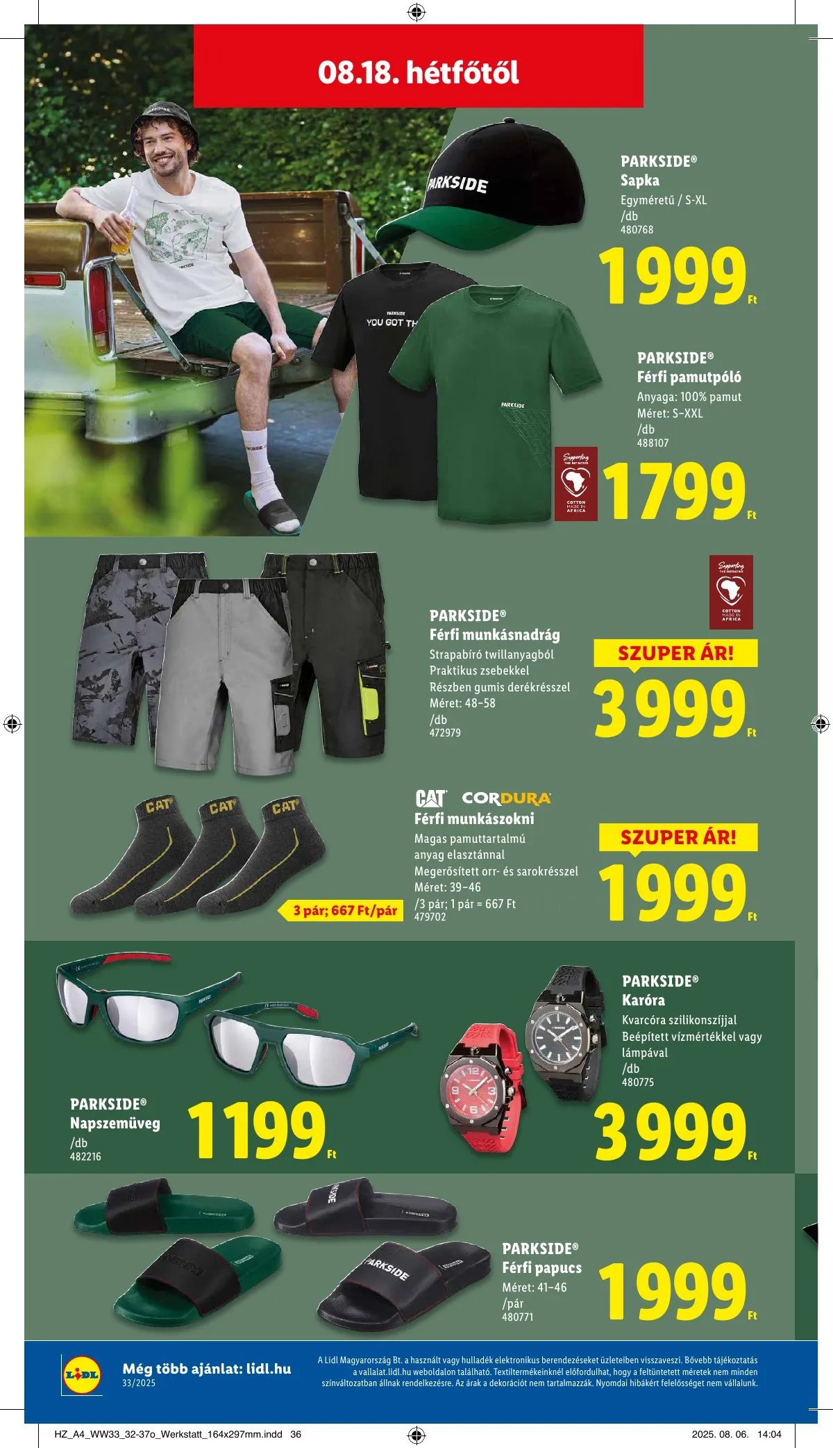 Lidl akciós újság 08.14–08.19 – 50. oldal