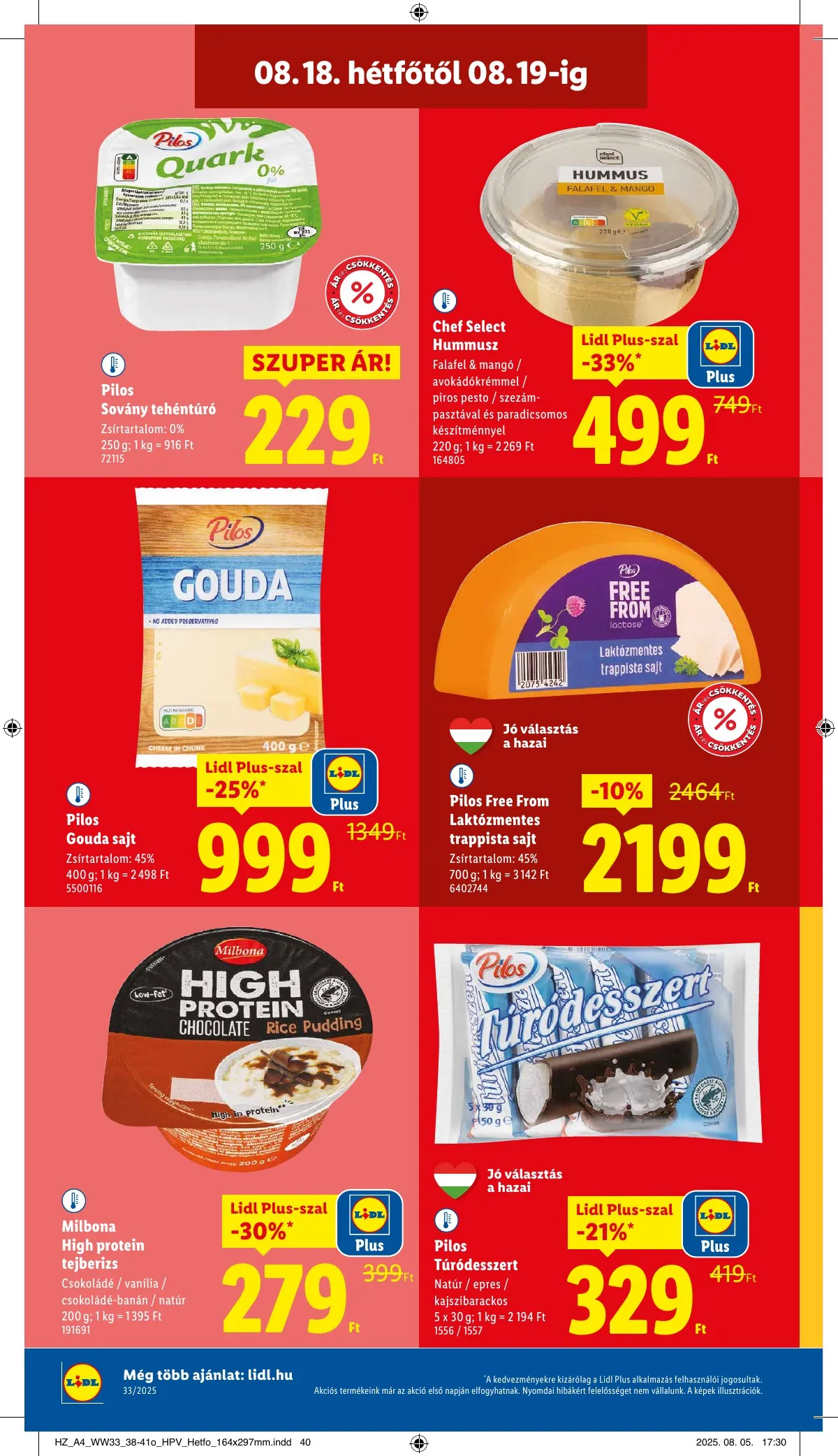 Lidl akciós újság 08.14–08.19 – 54. oldal
