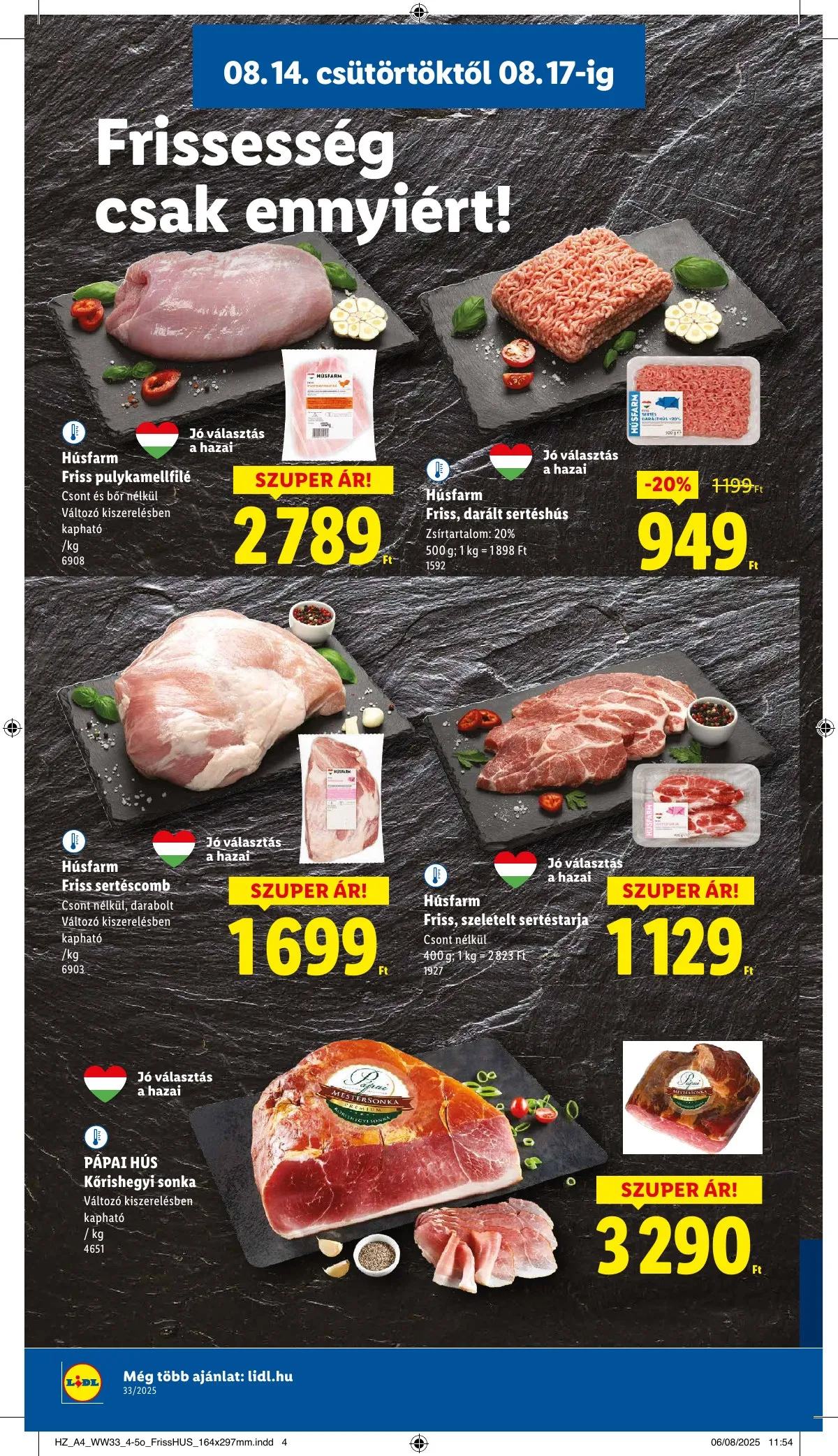 Lidl akciós újság 08.14–08.19 – 6. oldal