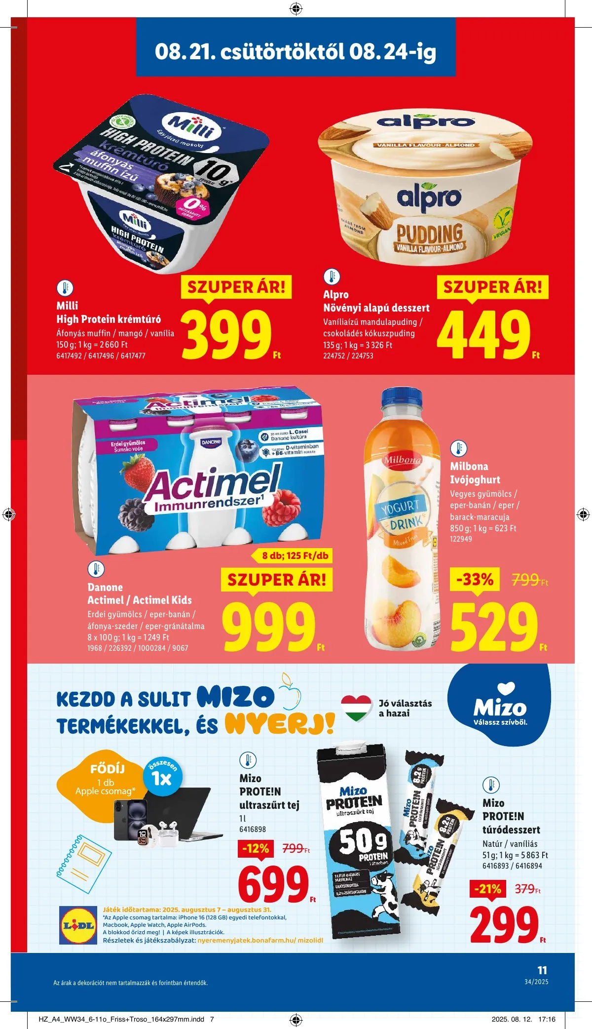 Lidl akciós újság 08.21–08.27 – 11. oldal